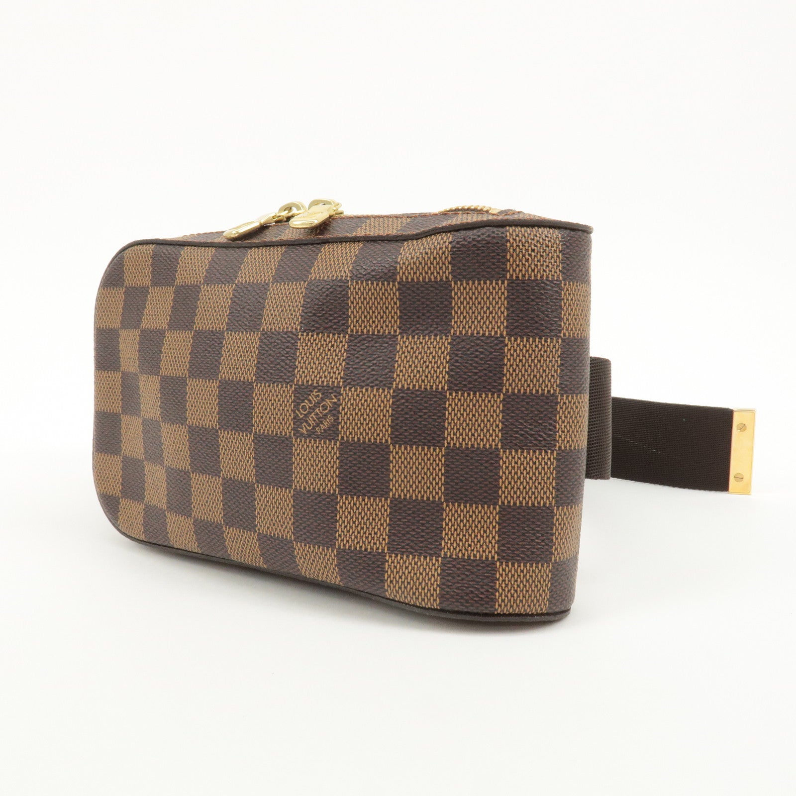 Louis Vuitton Damier Ebene Geronimos Body Bag Waist Bag N51994 Used