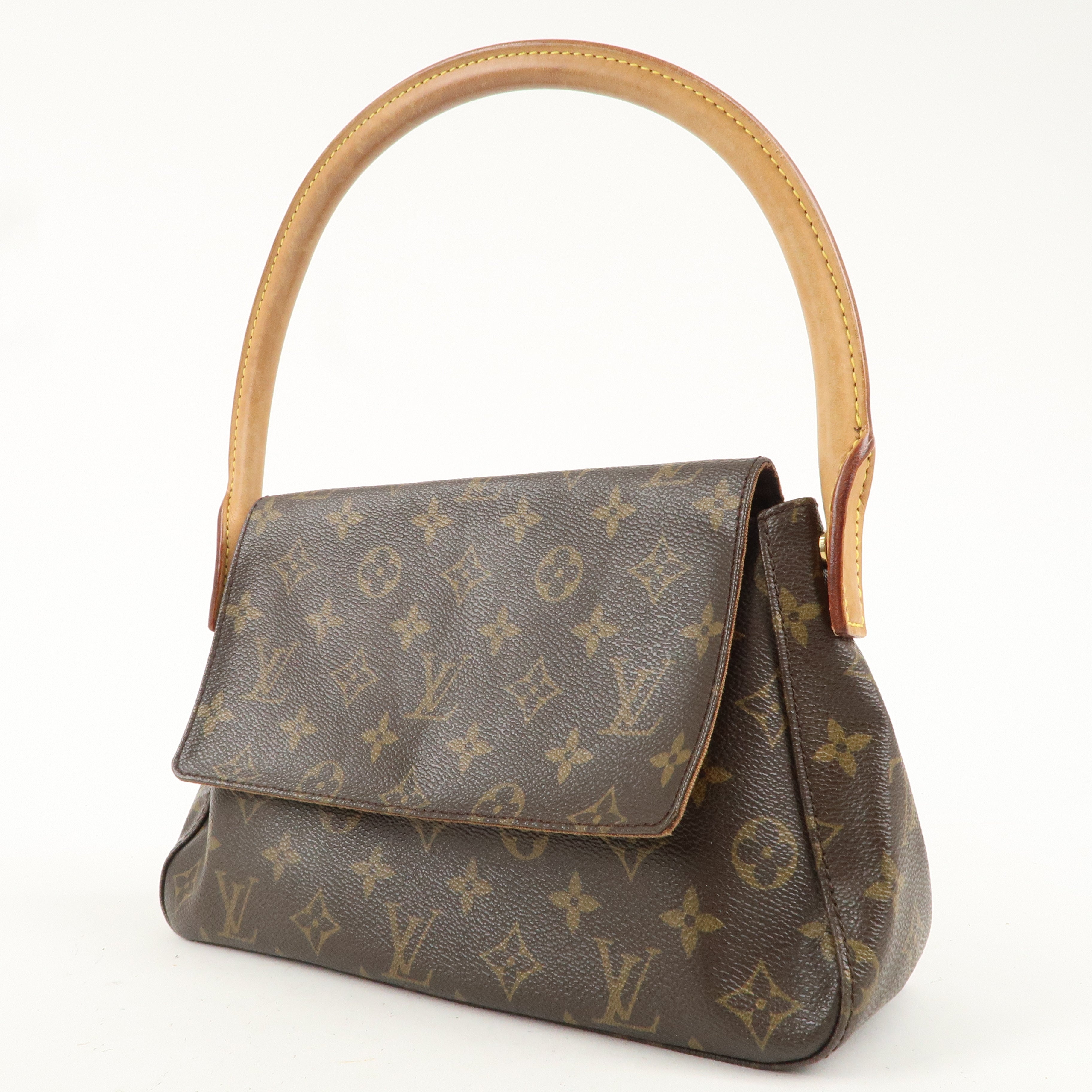 Louis Vuitton Monogram Mini Looping Shoulder Bag Hand Bag M51147