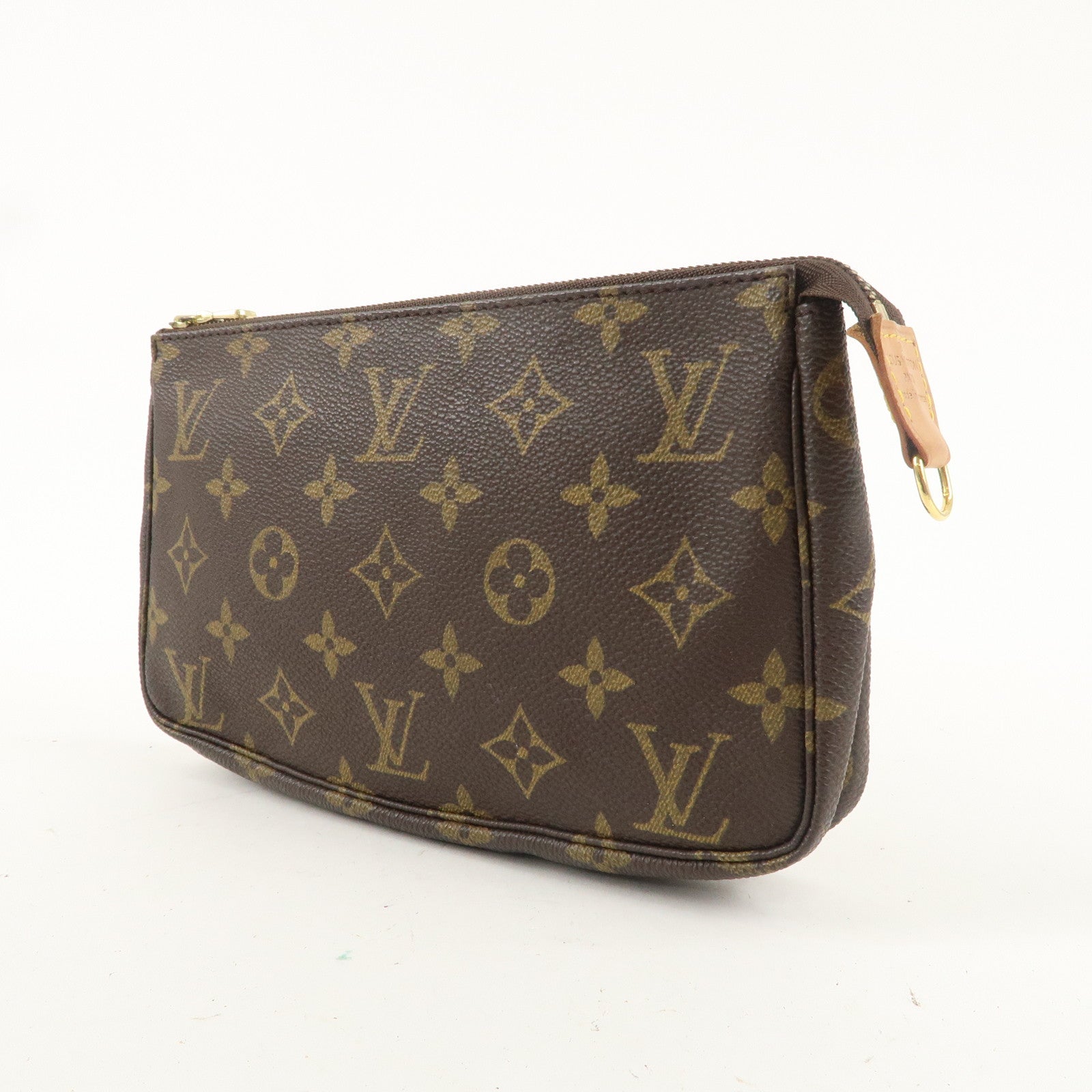 Louis Vuitton Monogram Pochette Accessoir Hand Bag Brown M51980