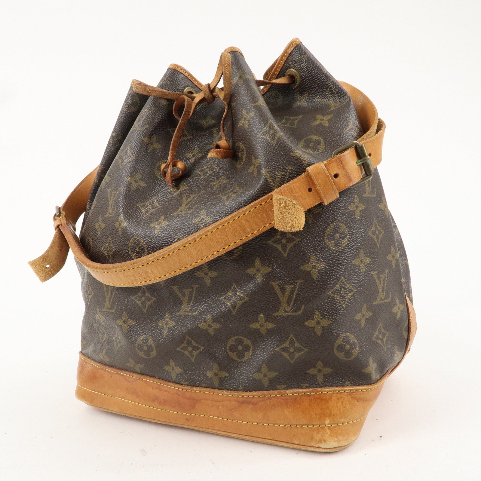 Louis Vuitton Monogram Noe Shoulder Bag Hand Bag Brown M42224