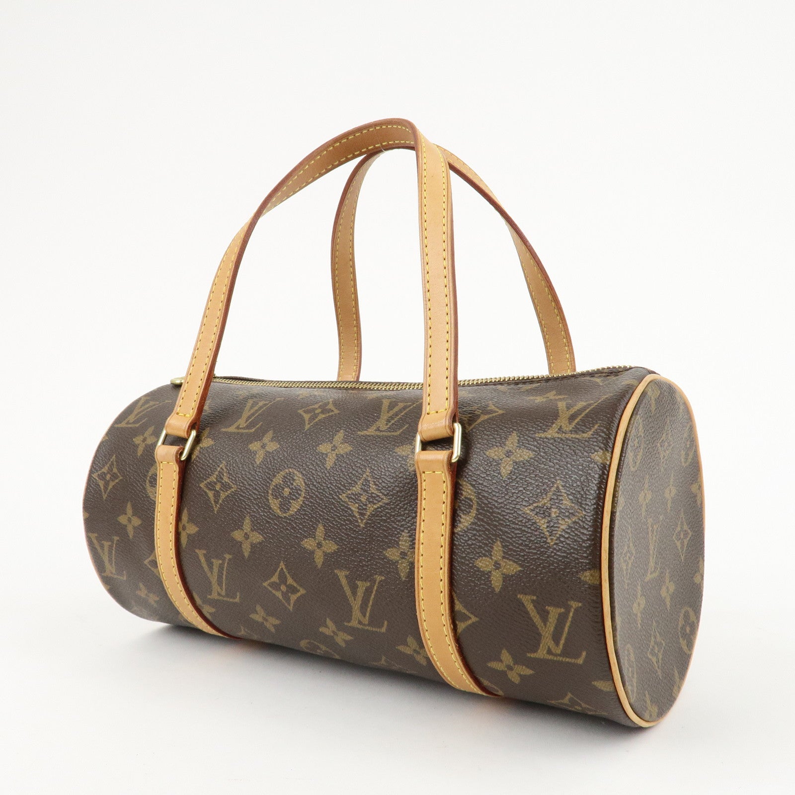 Louis Vuitton Monogram Papillon 26 Hand Bag New Style M51386 Used