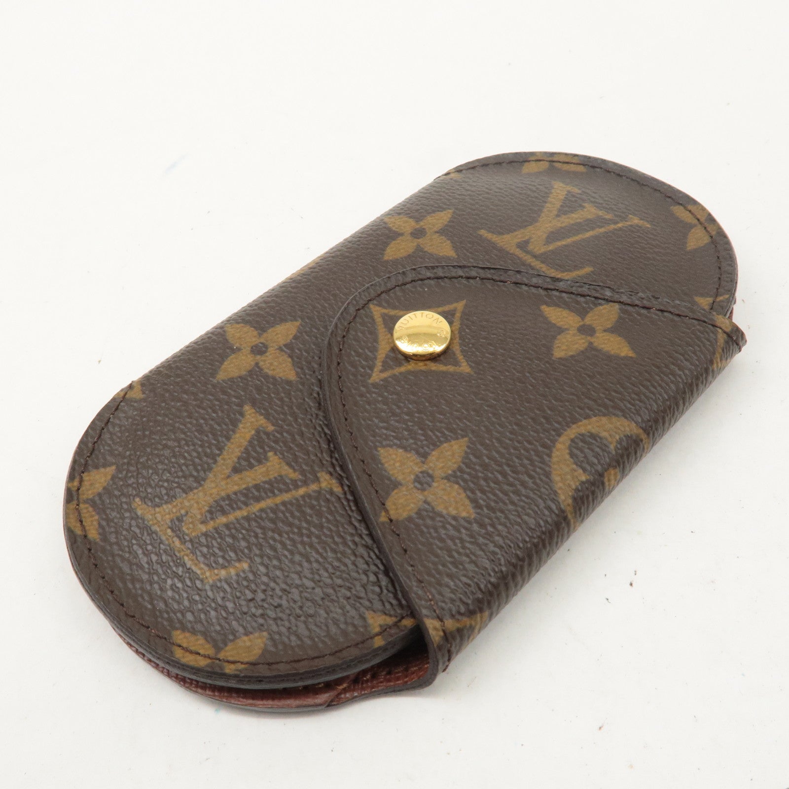 Louis Vuitton Monogram Rond GM Key Case Brown M60116