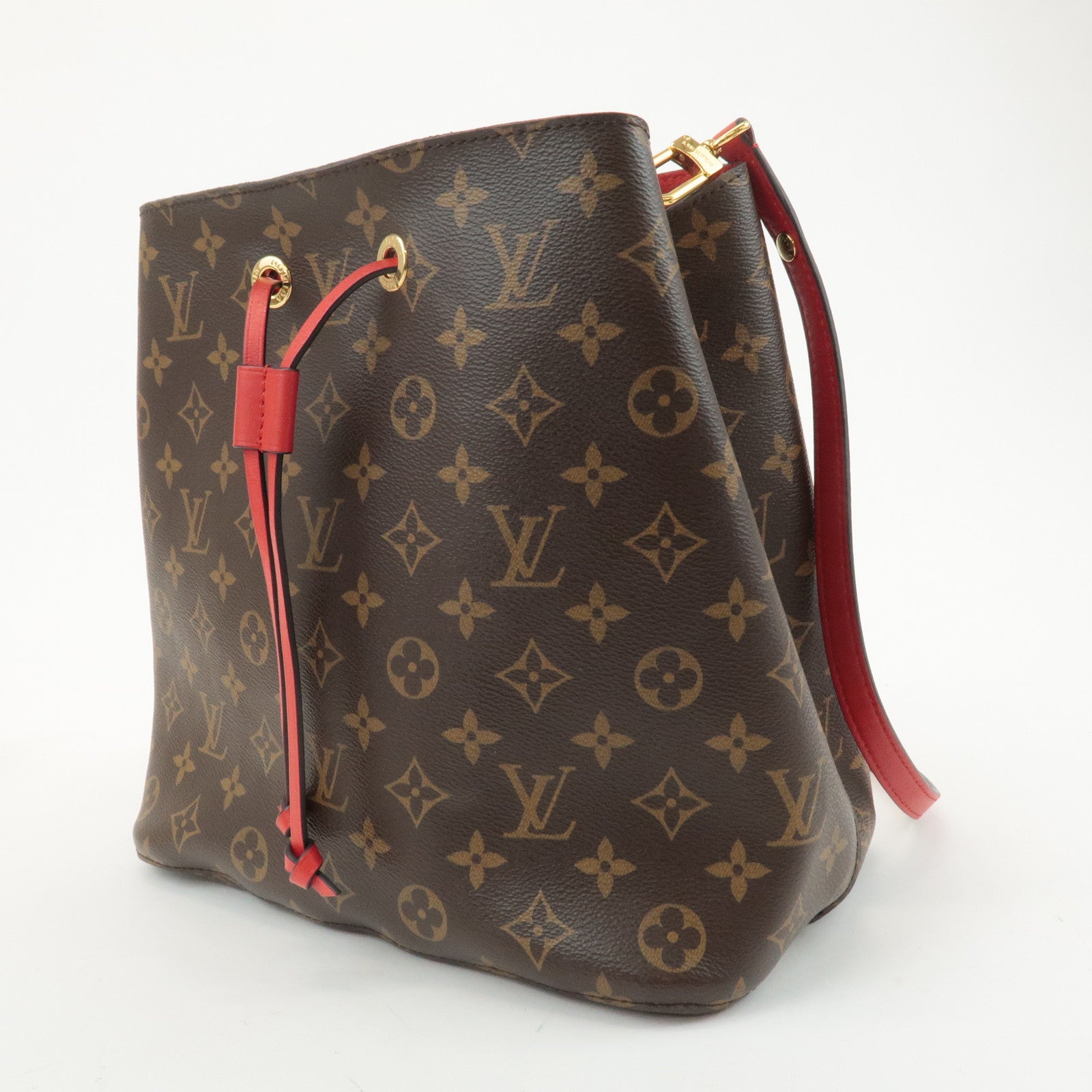 Louis Vuitton Monogram Neo Noe Shoulder Bag Brown M44021 Used