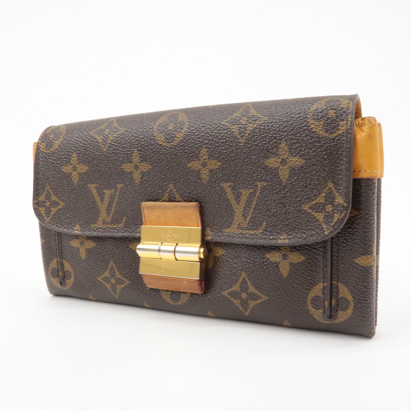 Louis Vuitton Monogram Portefeuille Elysée Long Wallet M60413 Used