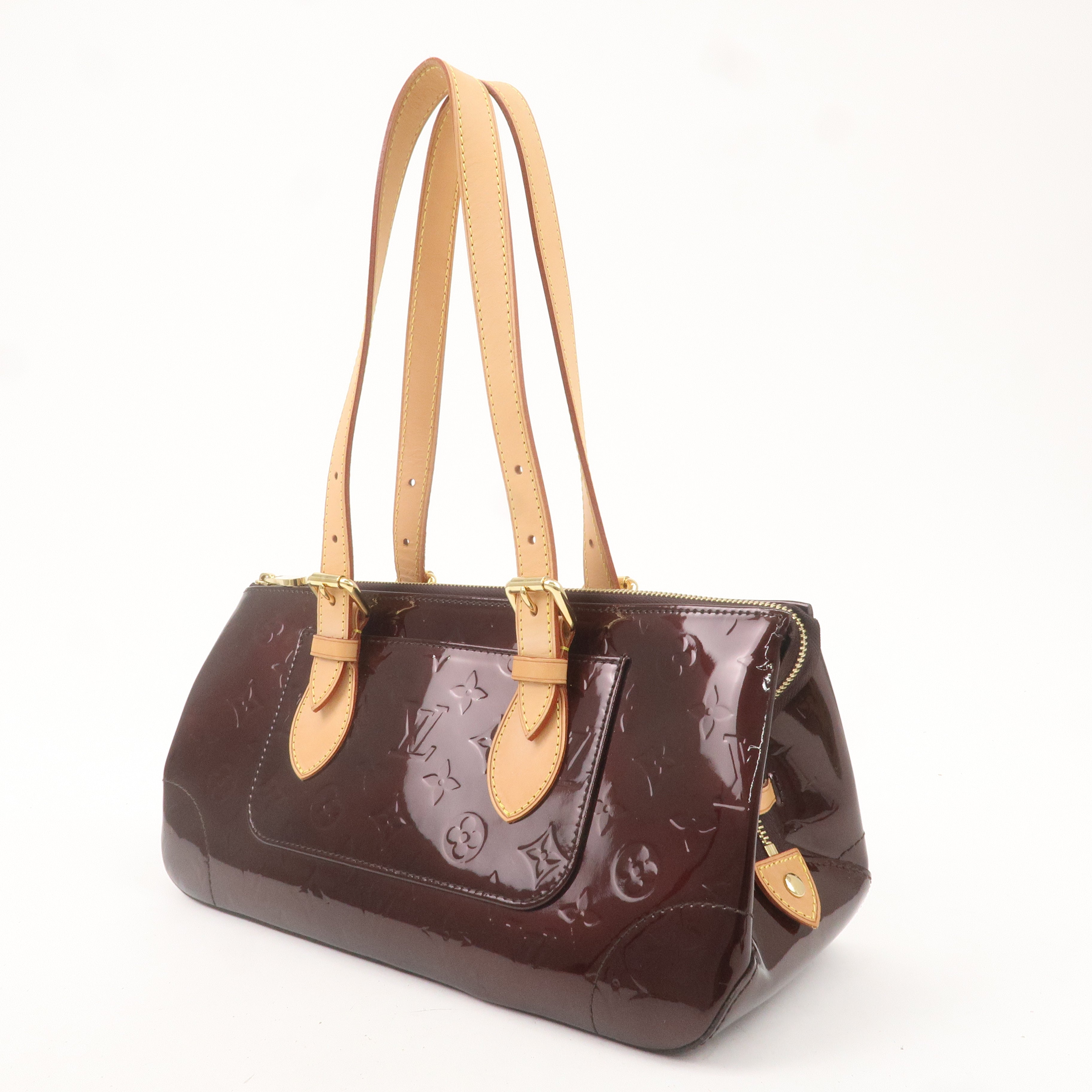 Louis Vuitton Monogram Vernis Rosewood Avenue Hand Bag M93510