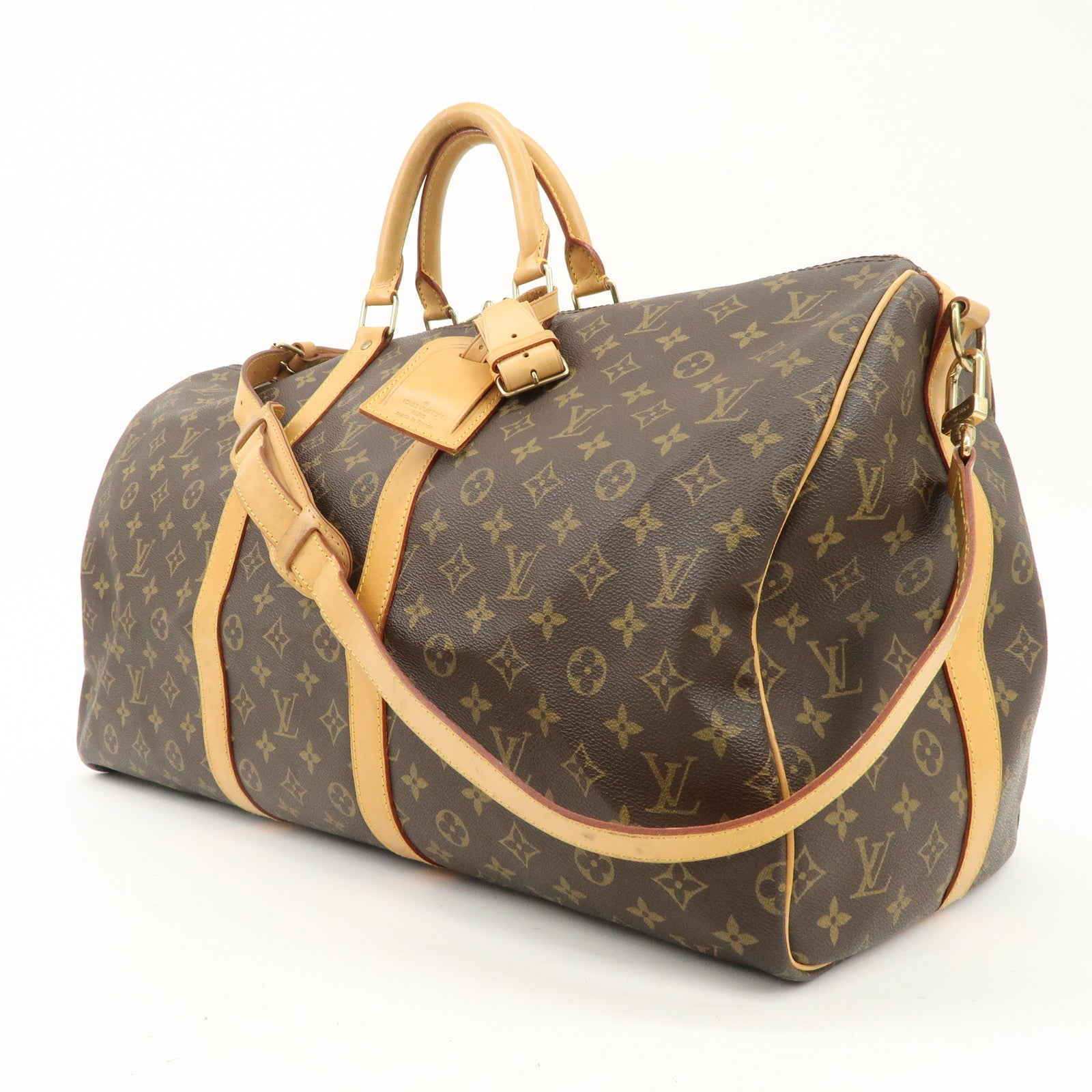 Louis Vuitton Monogram Keep All Bandouliere 55 Bag M41414