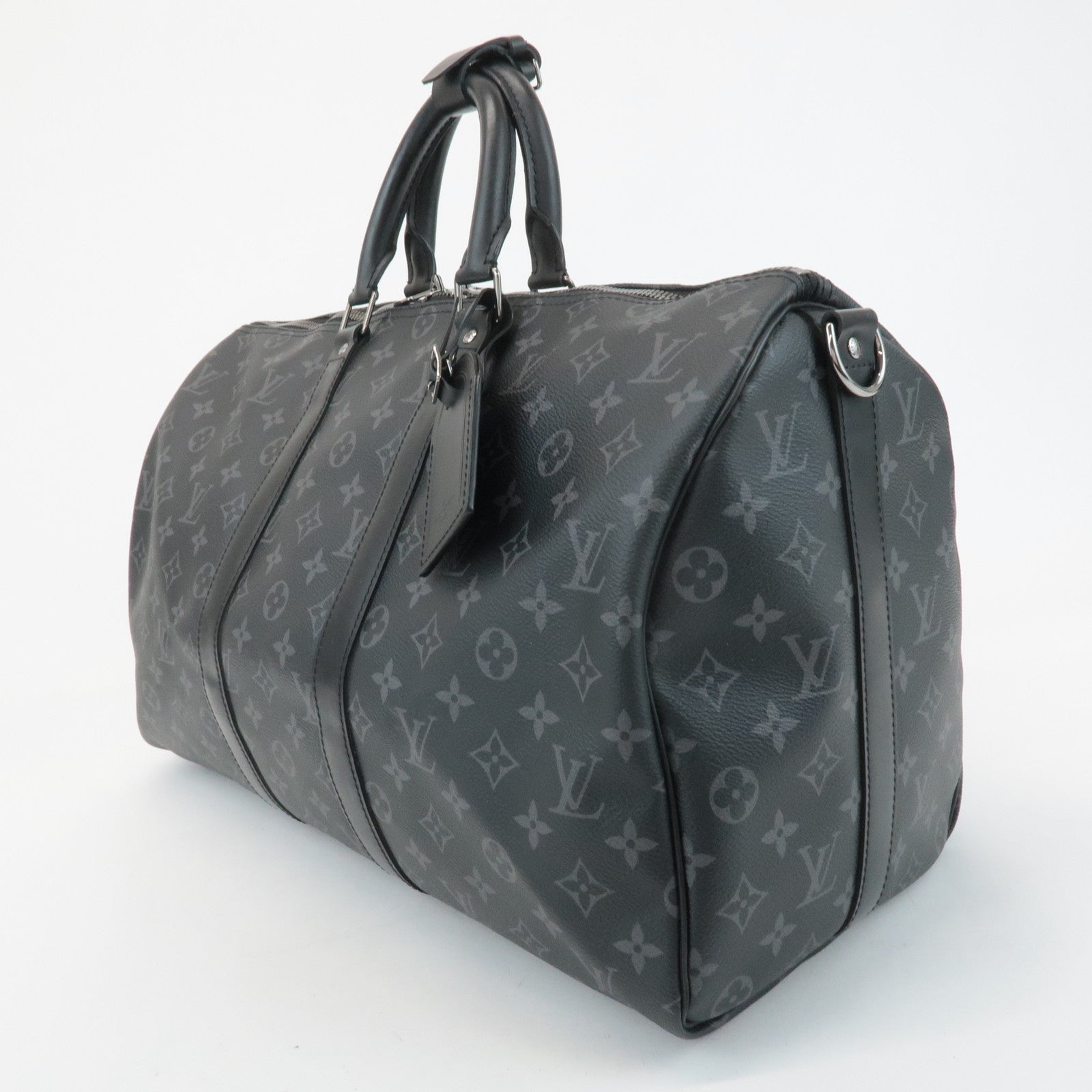 Louis Vuitton Monogram Eclipse Keep All Bandouliere 45 M40569 Used