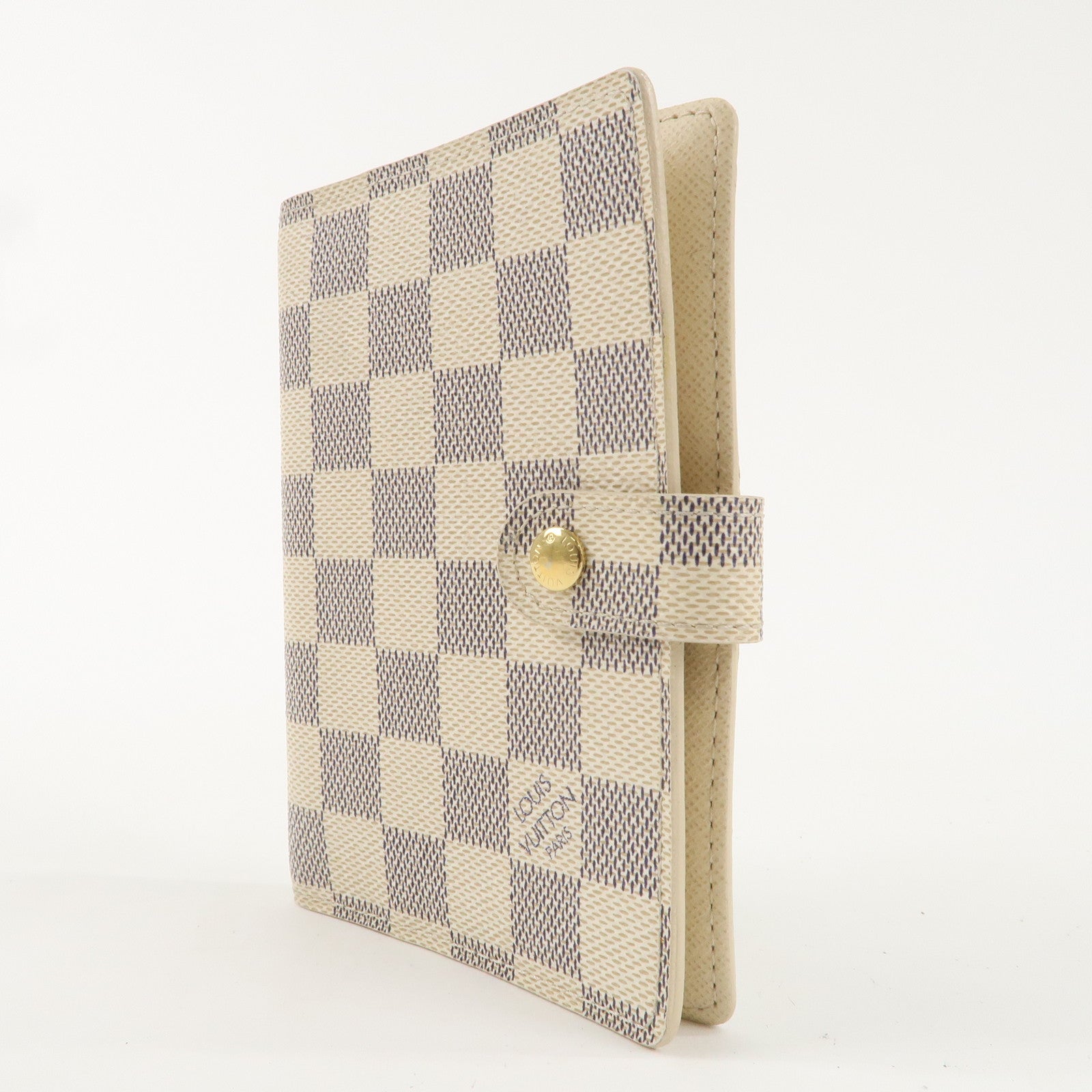 Louis Vuitton Damier Azur Agenda PM Planner Cover R20706