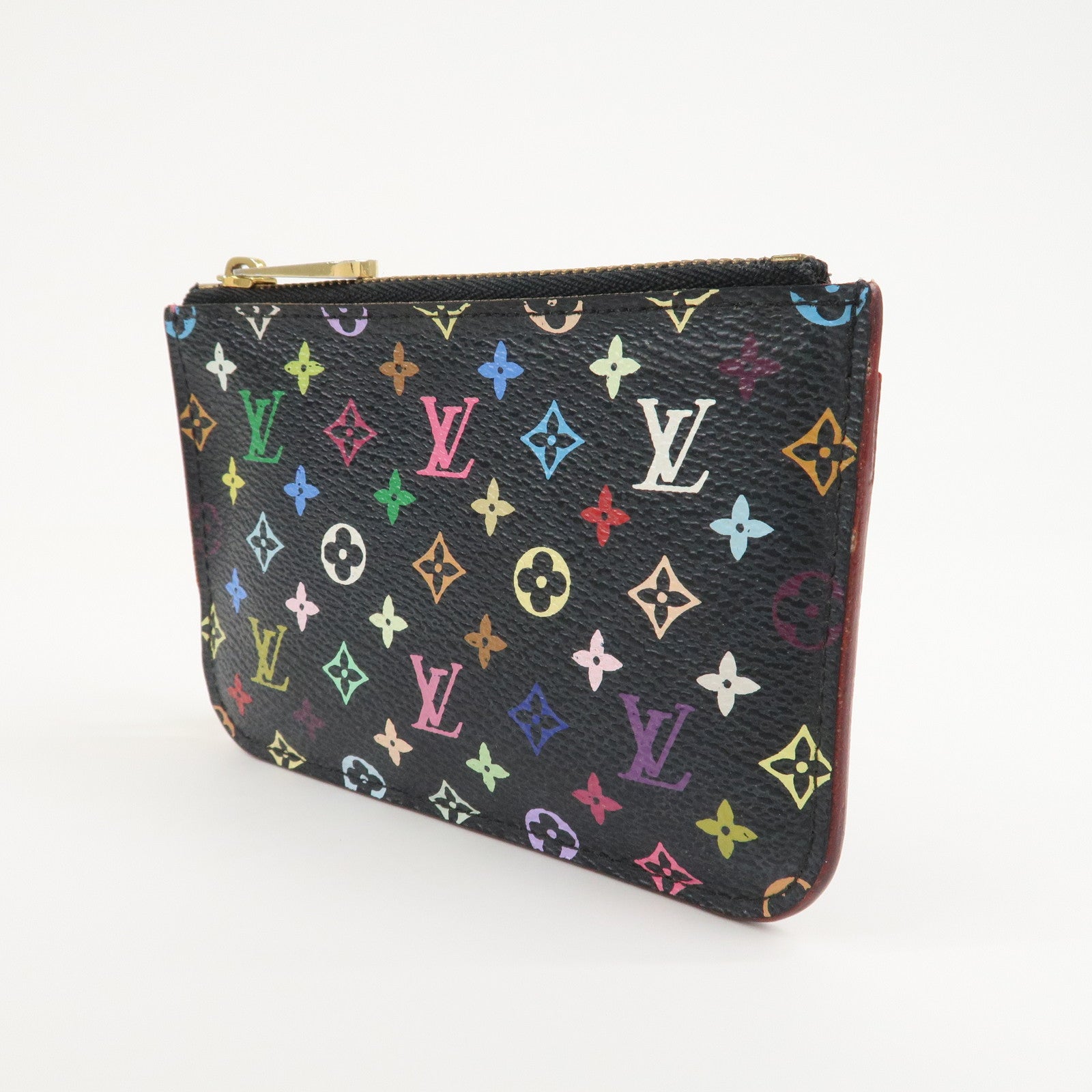 Louis Vuitton Monogram Multi Color Pochette Cles CoinCase Used