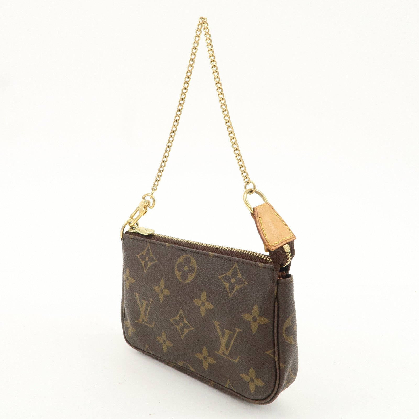 Louis Vuitton Monogram Mini Pochette Accessoires Pouch M58009