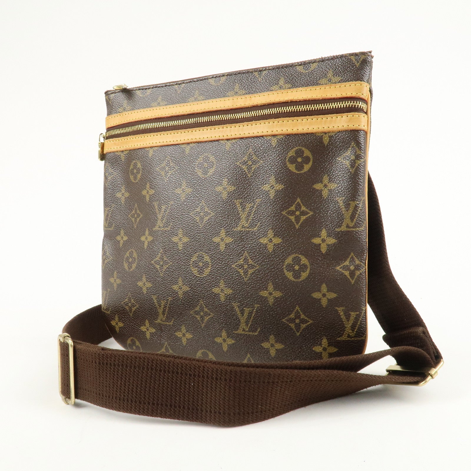 Louis Vuitton Monogram Pochette Bosphore Shoulder Bag M40044