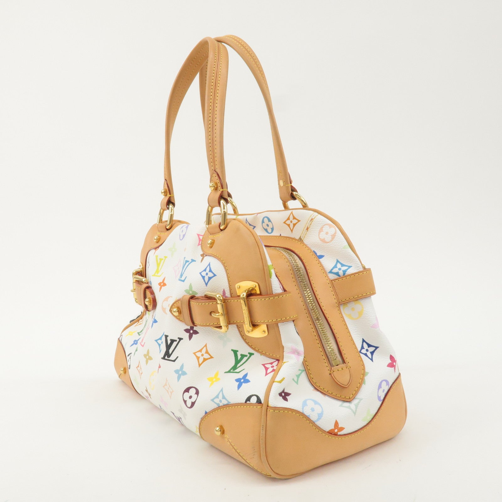 Louis Vuitton Monogram Multi Color Claudia Hand Bag M40193