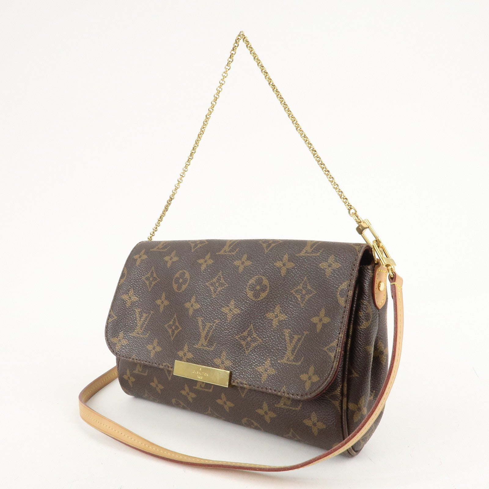 Louis Vuitton Monogram Favorite MM 2Way Shoulder Bag M40718 Used