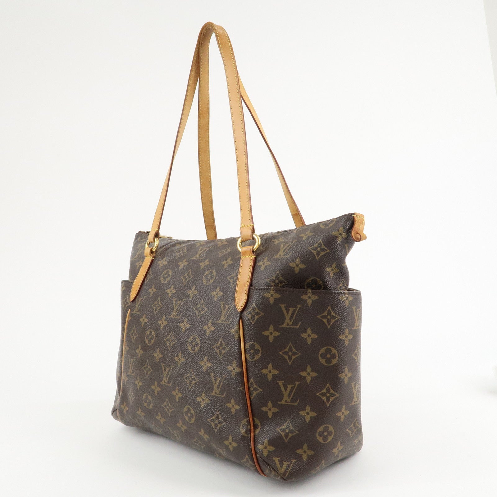 Louis Vuitton Monogram Totally MM Tote Bag Hand Bag M56689 Used