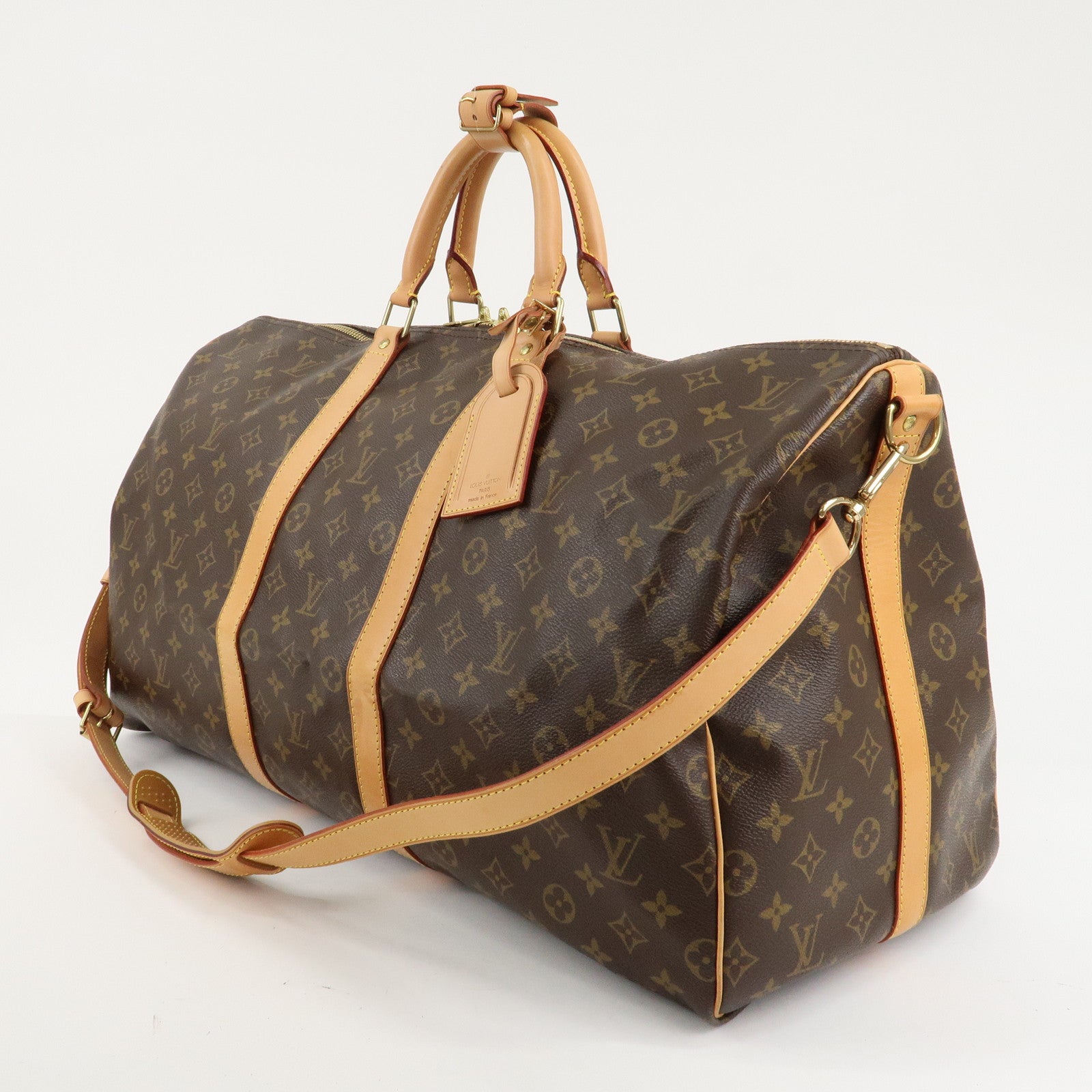 Louis Vuitton Monogram Keep All Bandouliere 55 Bag M41414 Used