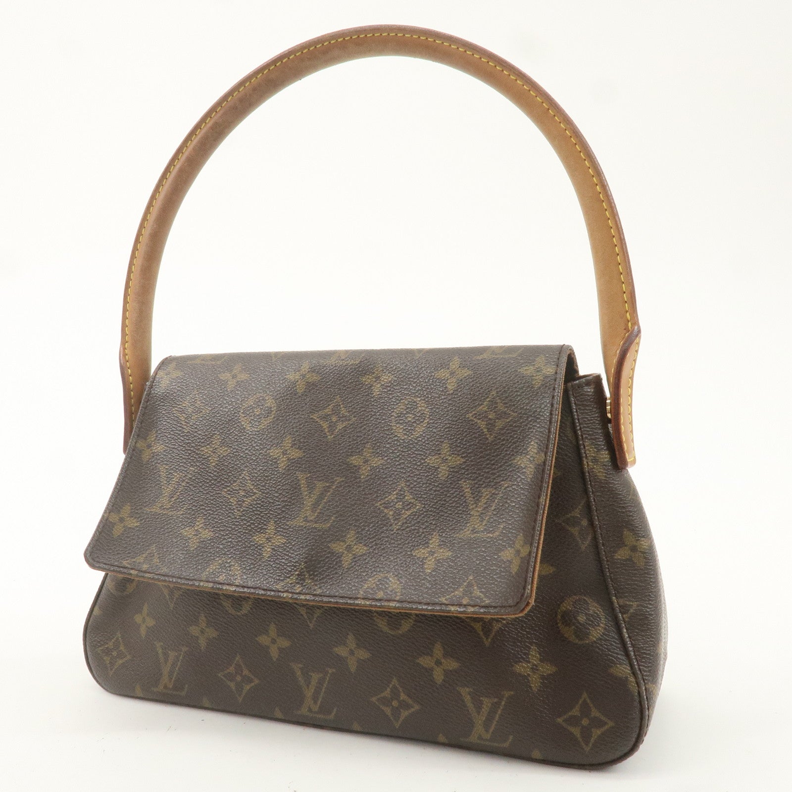 Louis Vuitton Monogram Mini Looping Shoulder Bag Hand Bag M51147