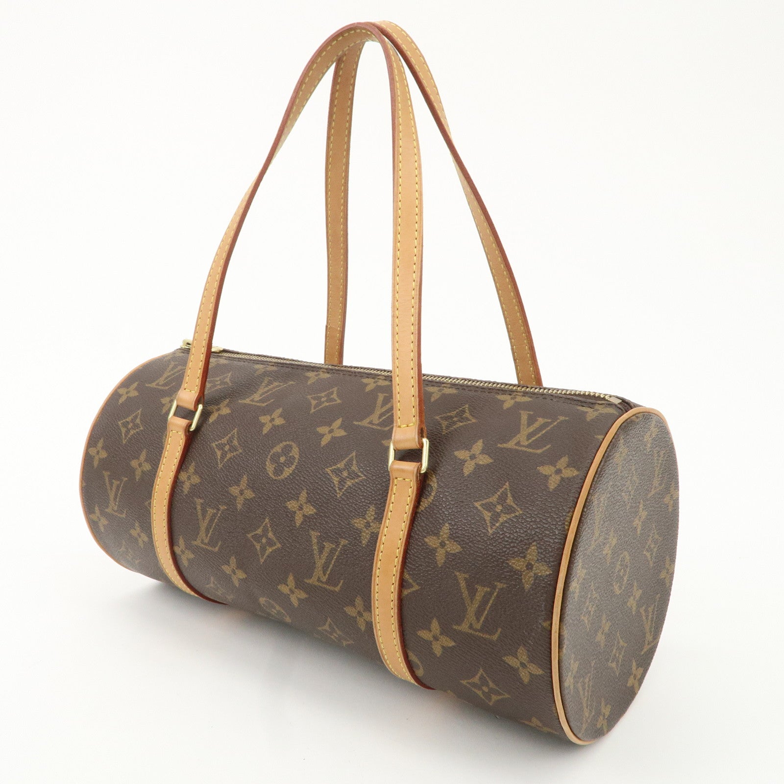 Louis Vuitton Monogram Papillon 30 Hand Bag M51385 Used