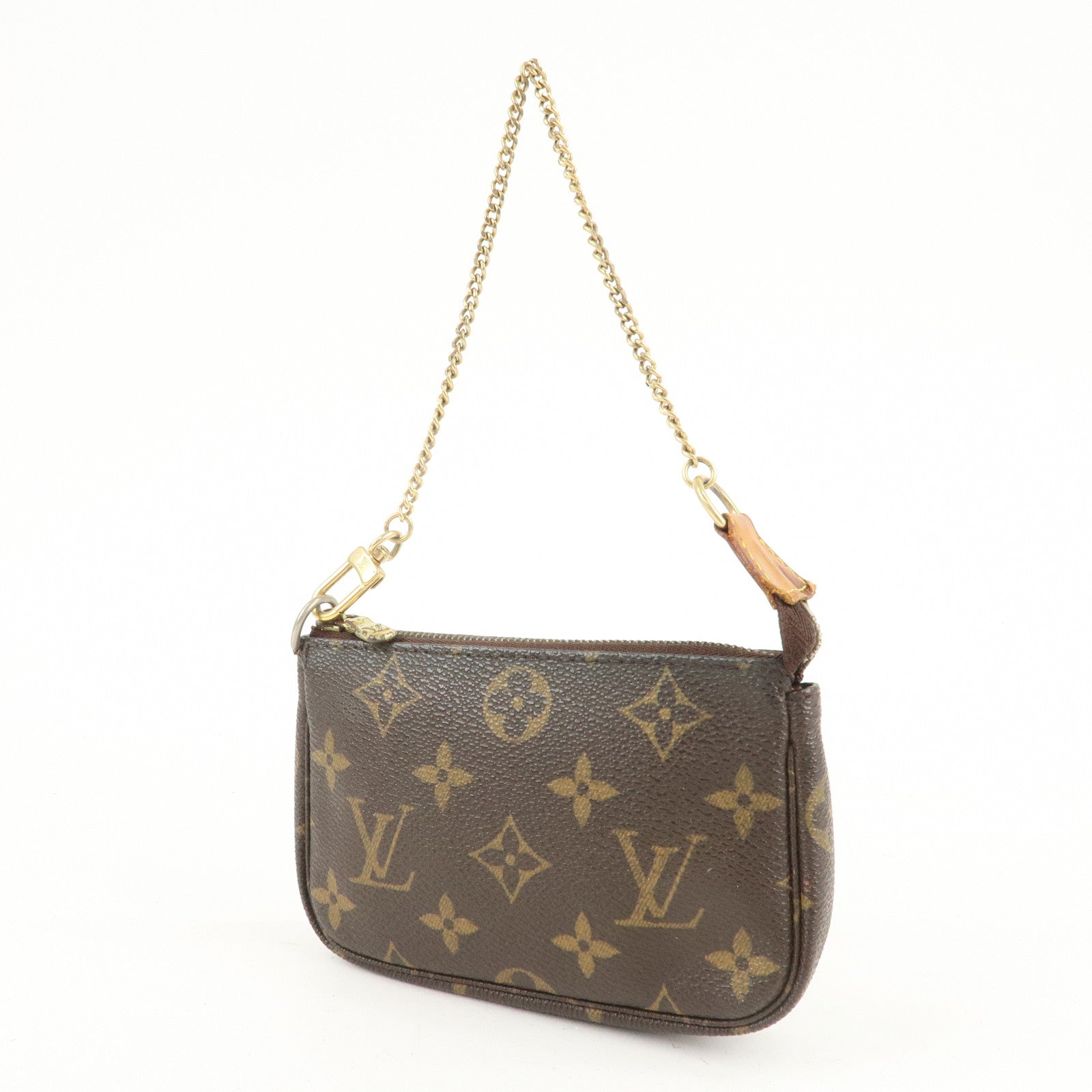 Louis Vuitton Monogram Mini Pochette Accessoires Pouch M58009