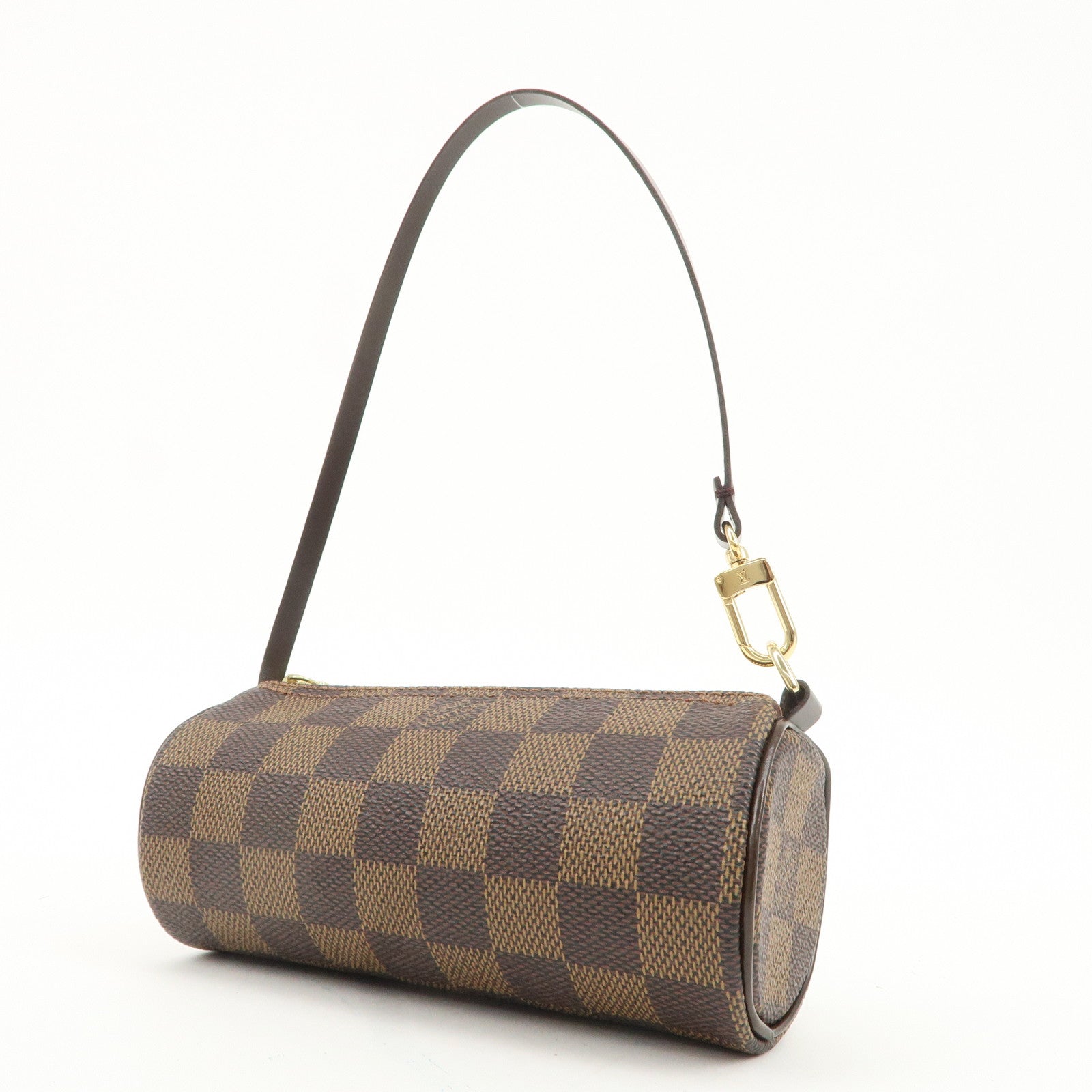 Louis Vuitton Damier Ebene Pouch for Papillon Bag Brown