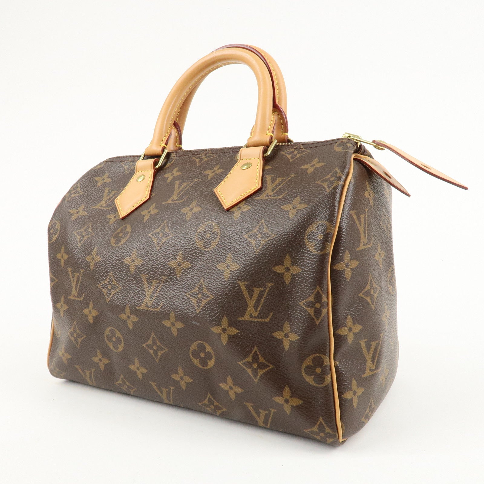 Louis Vuitton Monogram Speedy 25 Hand Bag Boston Bag M41109 Used