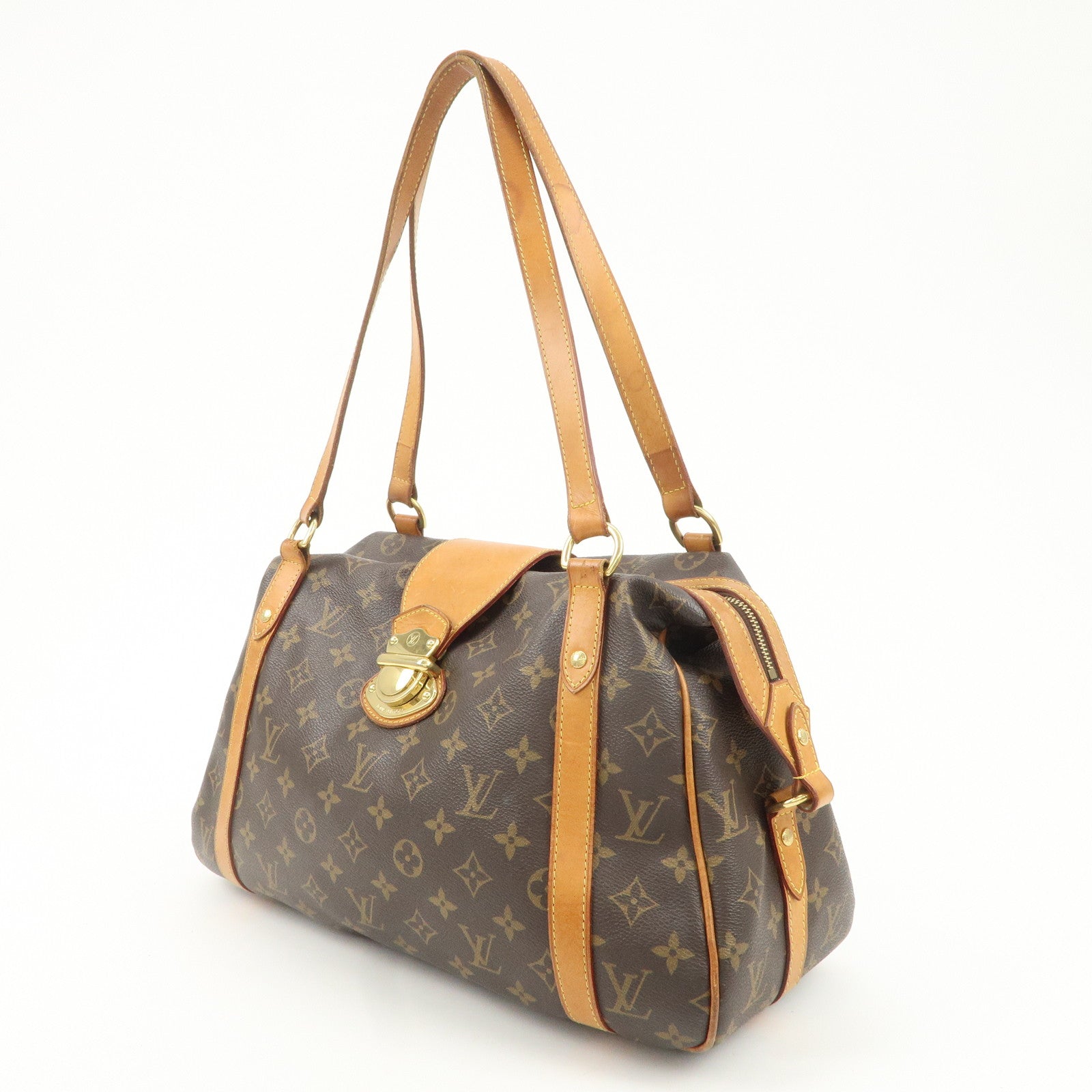 Louis Vuitton Monogram Stresa PM Shoulder Bag M51186 Used