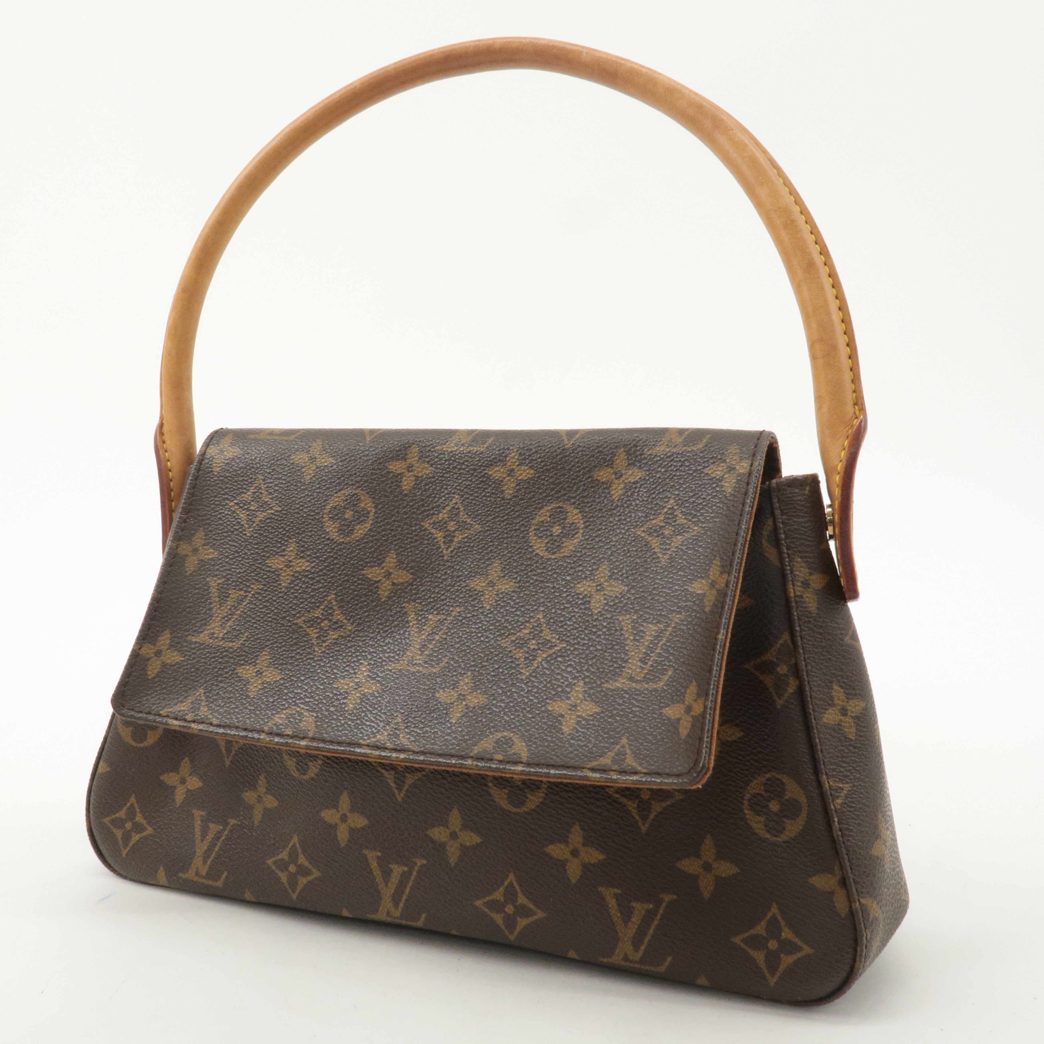 Louis Vuitton Monogram Mini Looping Shoulder Bag Hand Bag M51147