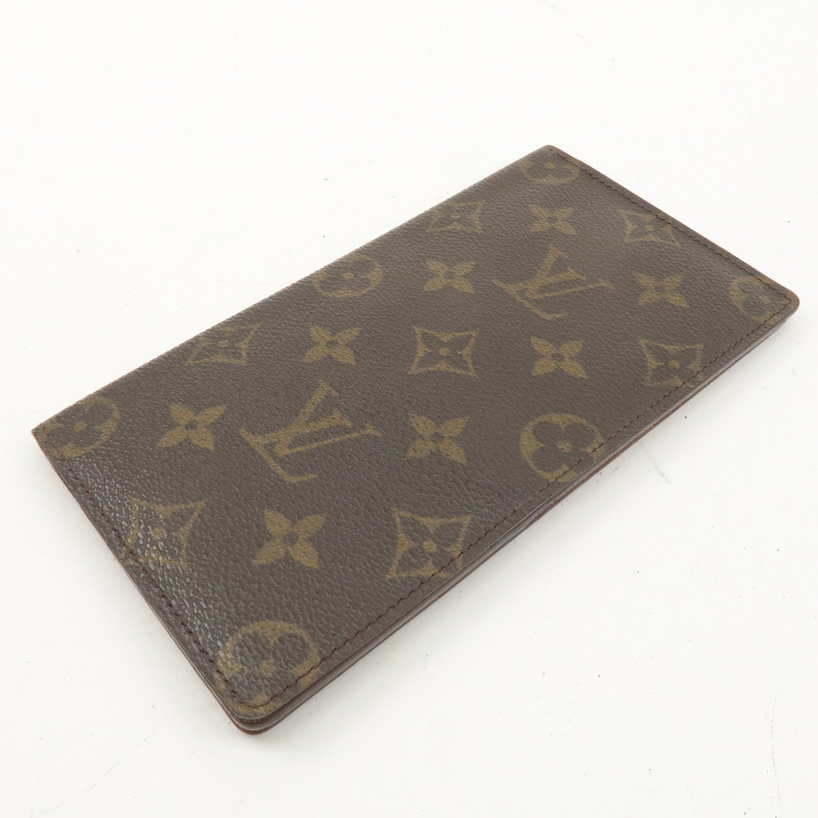 Louis Vuitton Monogram Set of 2 Card Case Brown M61823 R20503