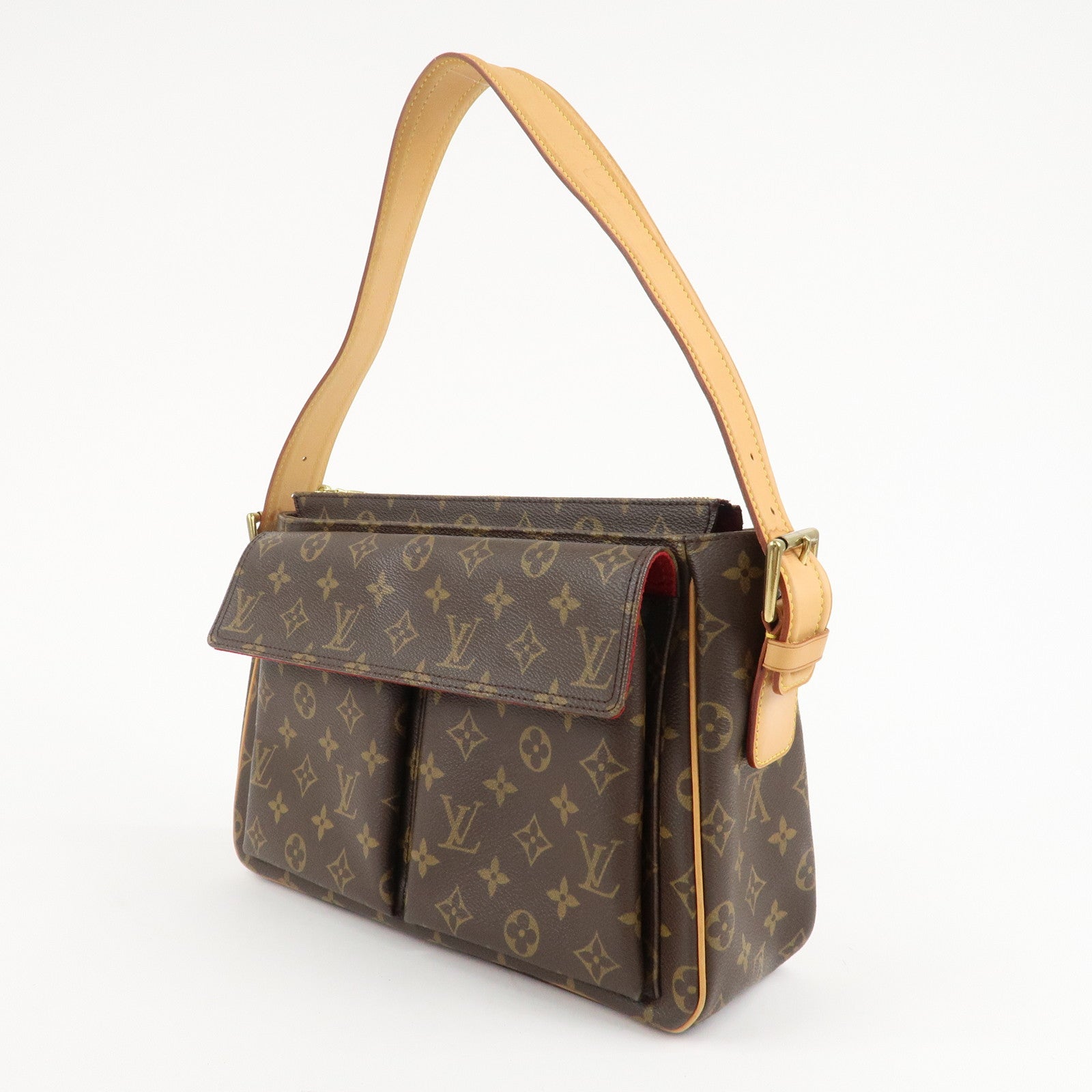 Louis Vuitton Monogram Viva Cite GM Shoulder Bag M51163 Used