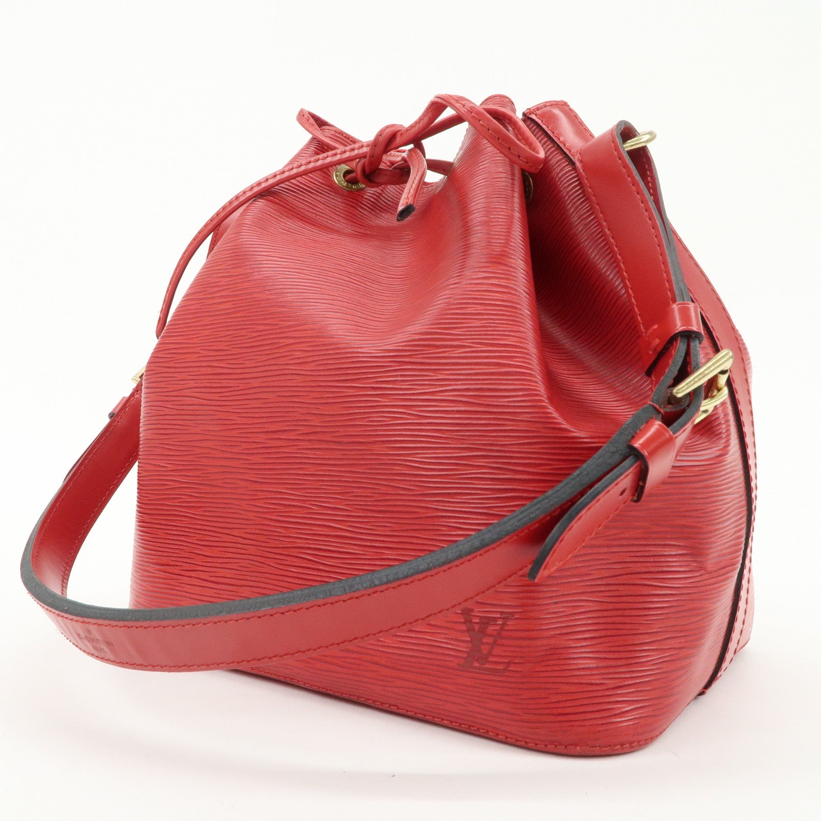 Louis Vuitton Epi Petit Noe Shoulder Bag Castilian Red M44107 Used