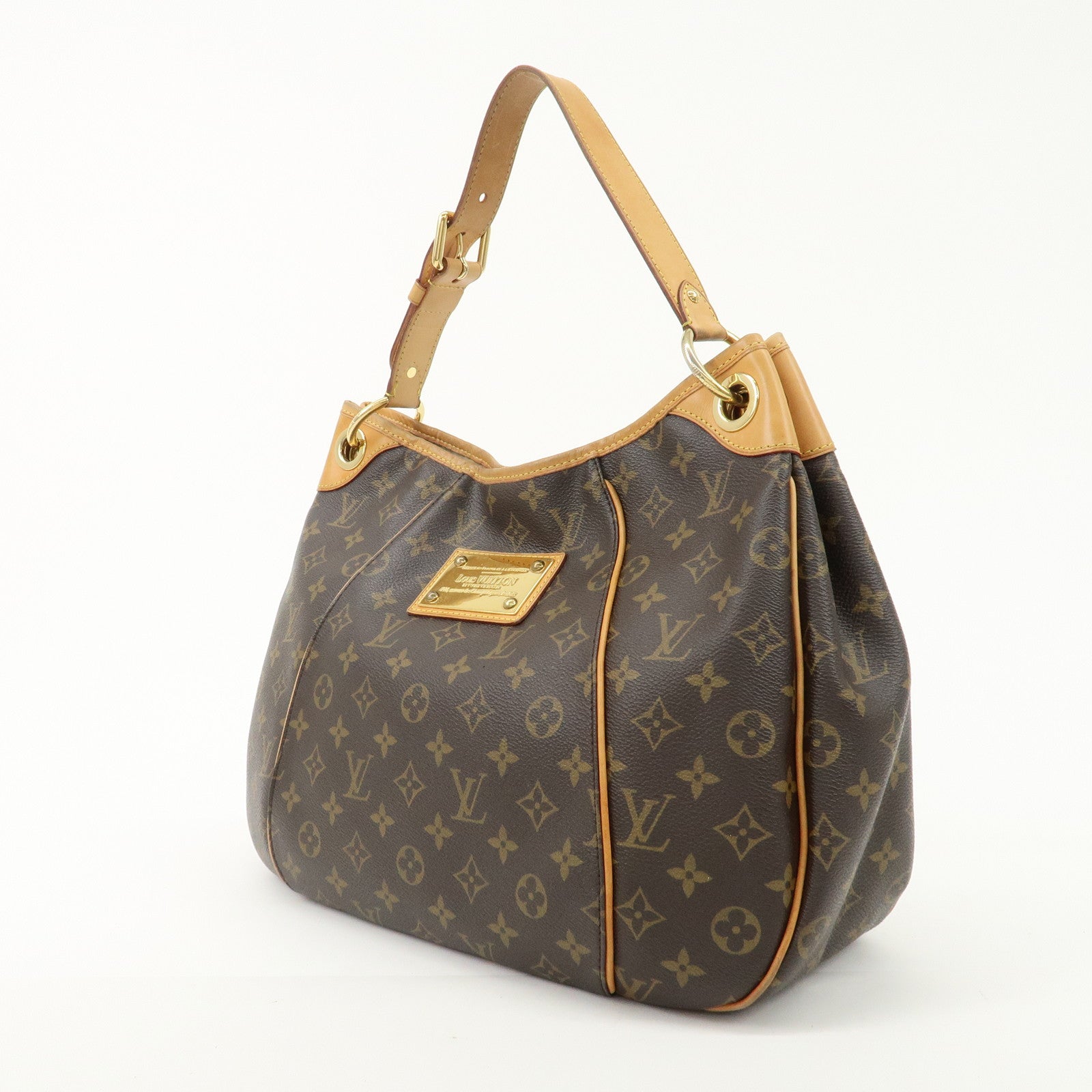 Louis Vuitton Monogram Galliera PM Shoulder Bag Brown M56382