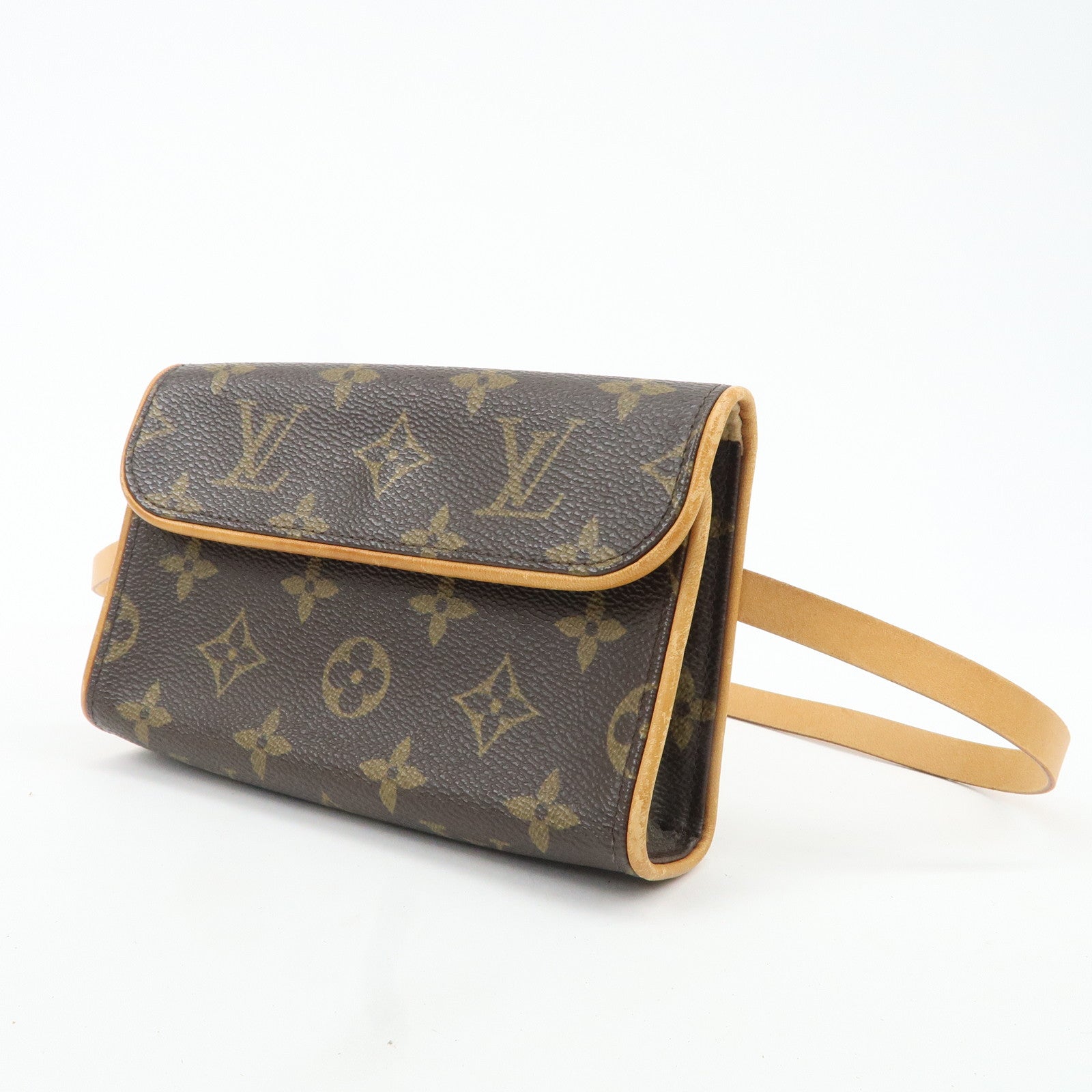 Louis Vuitton Monogram Pochette Florentine Waist Bag Belt S M51855