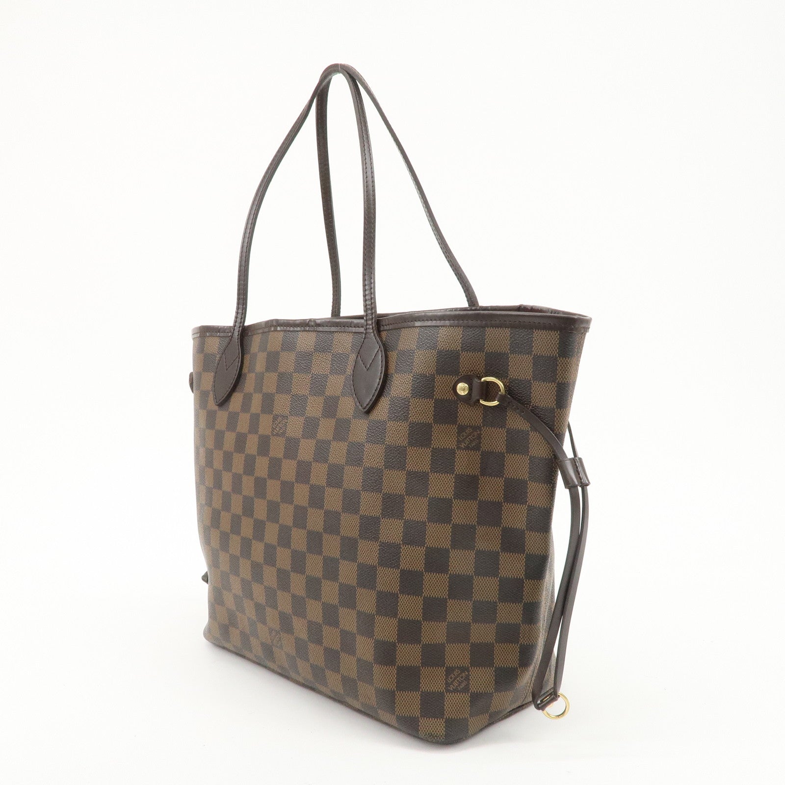 Louis Vuitton Damier Neverfull MM Tote Bag Shoulder Bag N51105 Used