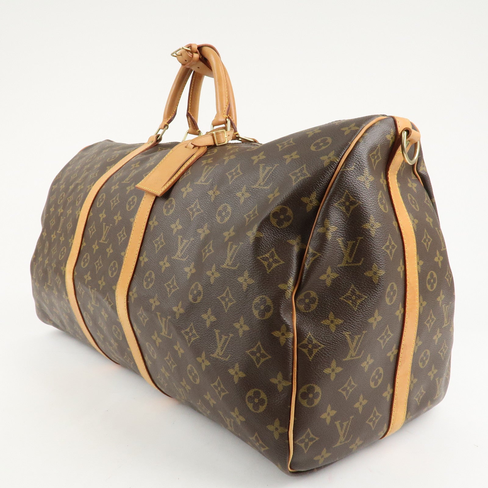 Louis Vuitton Monogram Keep All Bandouliere 60 Boston Bag M41412 Used