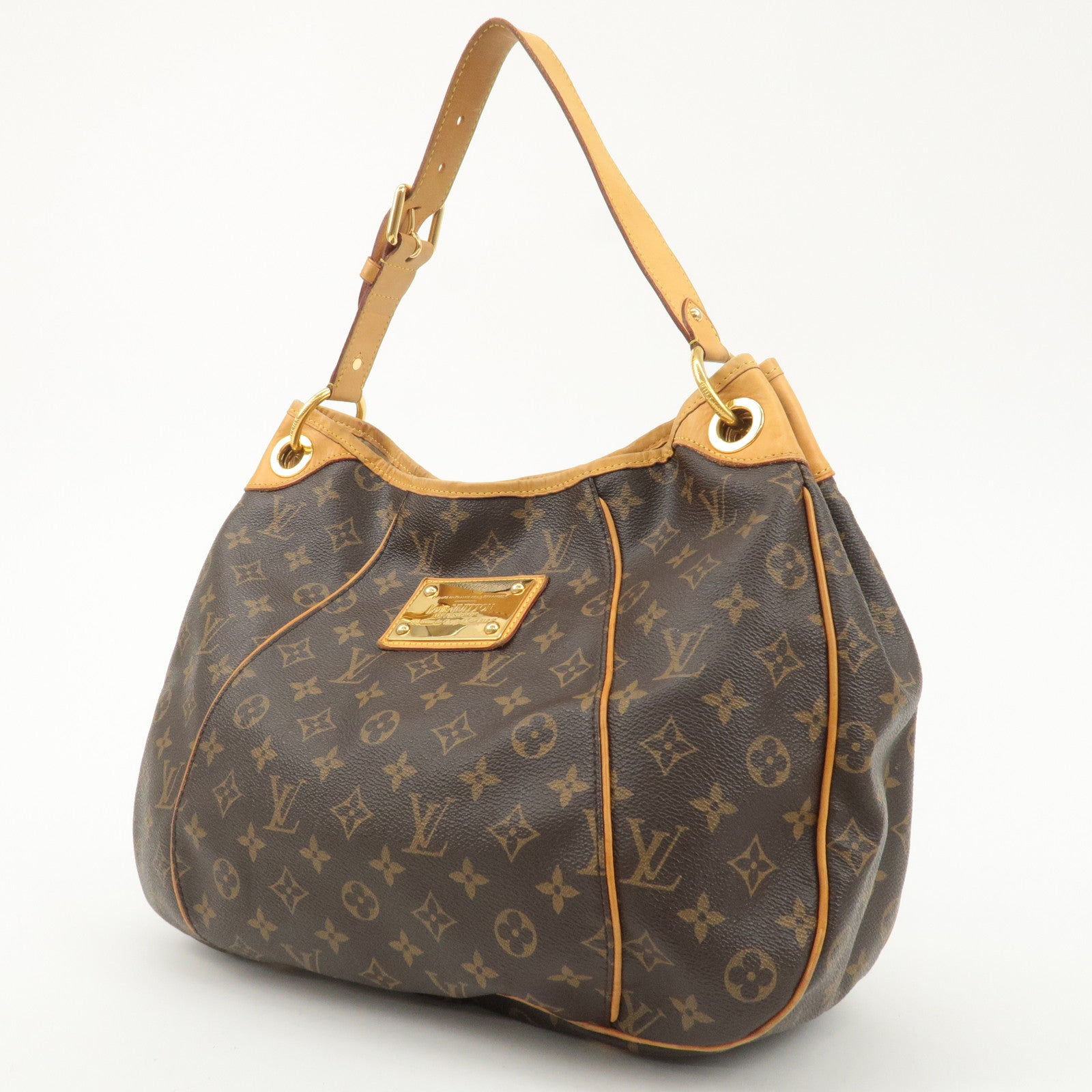 Louis Vuitton Monogram Galliera PM Shoulder Bag Brown M56382