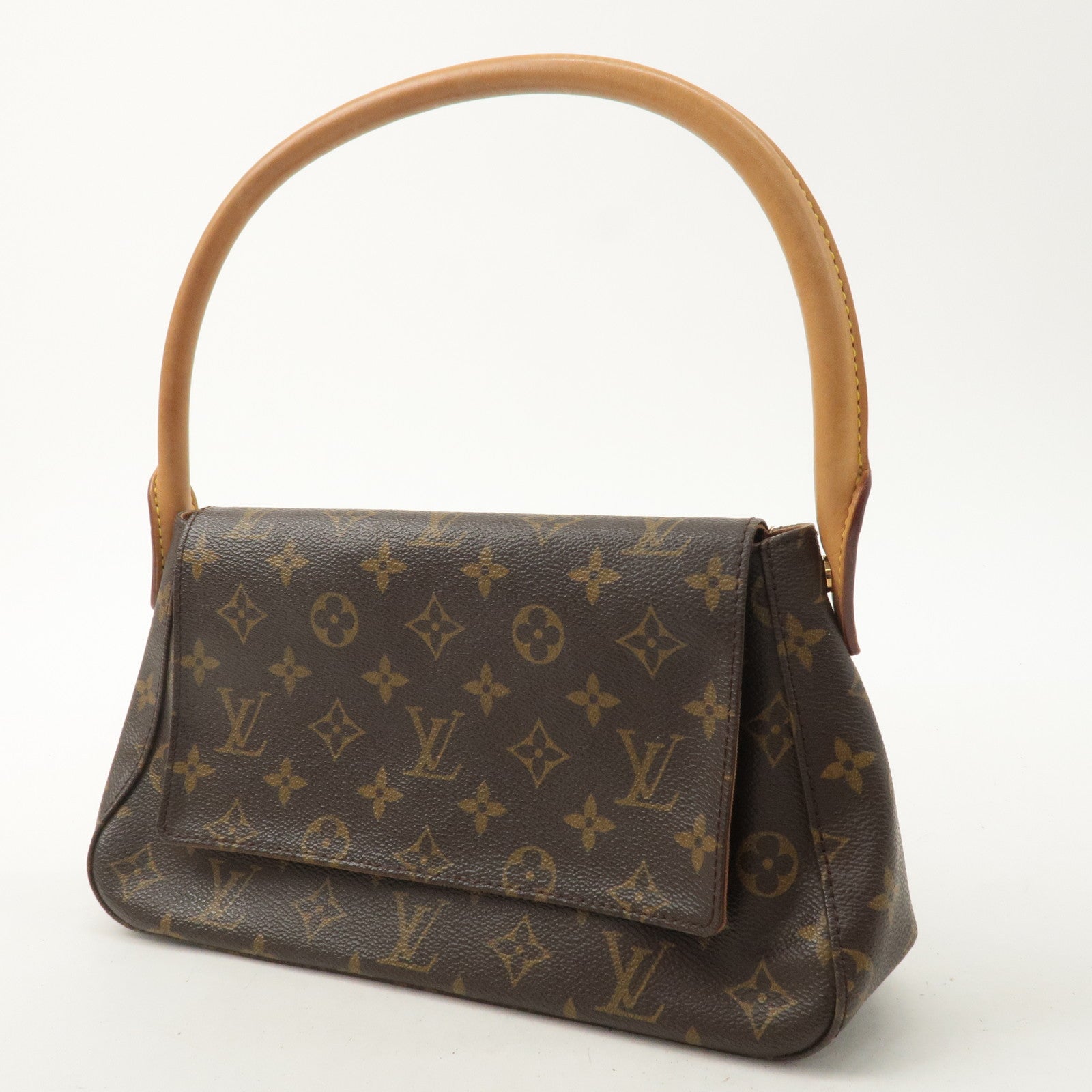 Louis Vuitton Monogram Mini Looping Shoulder Bag Hand Bag M51147