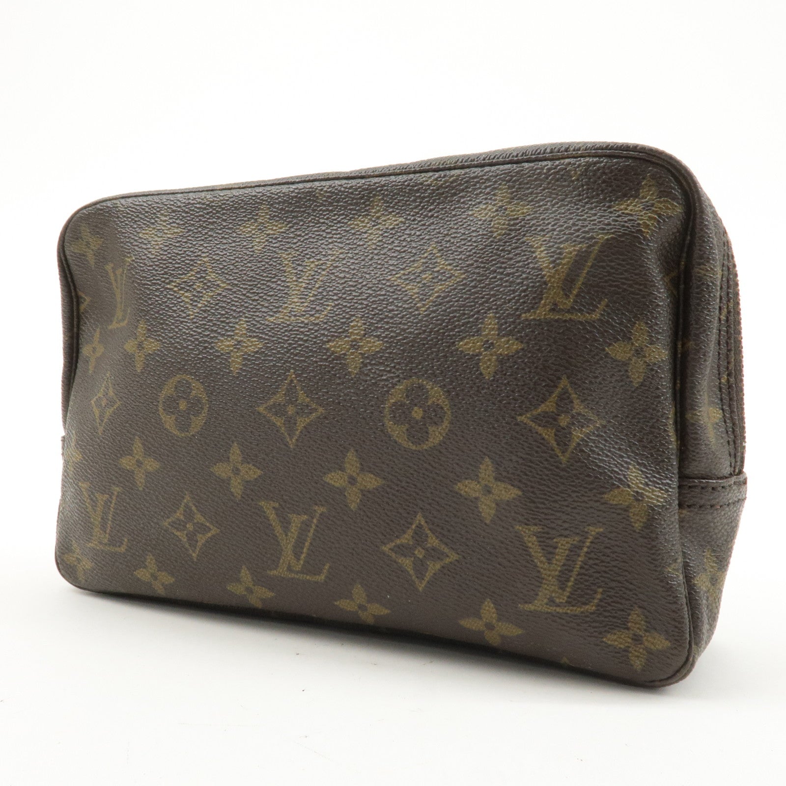 Louis Vuitton Monogram Trousse Toilette 23 Pouch Brown M47524