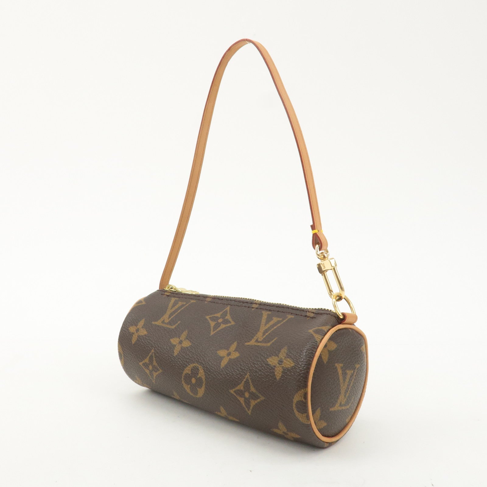 Louis Vuitton Monogram Mini Pouch for Papillon Hand Bag Brown