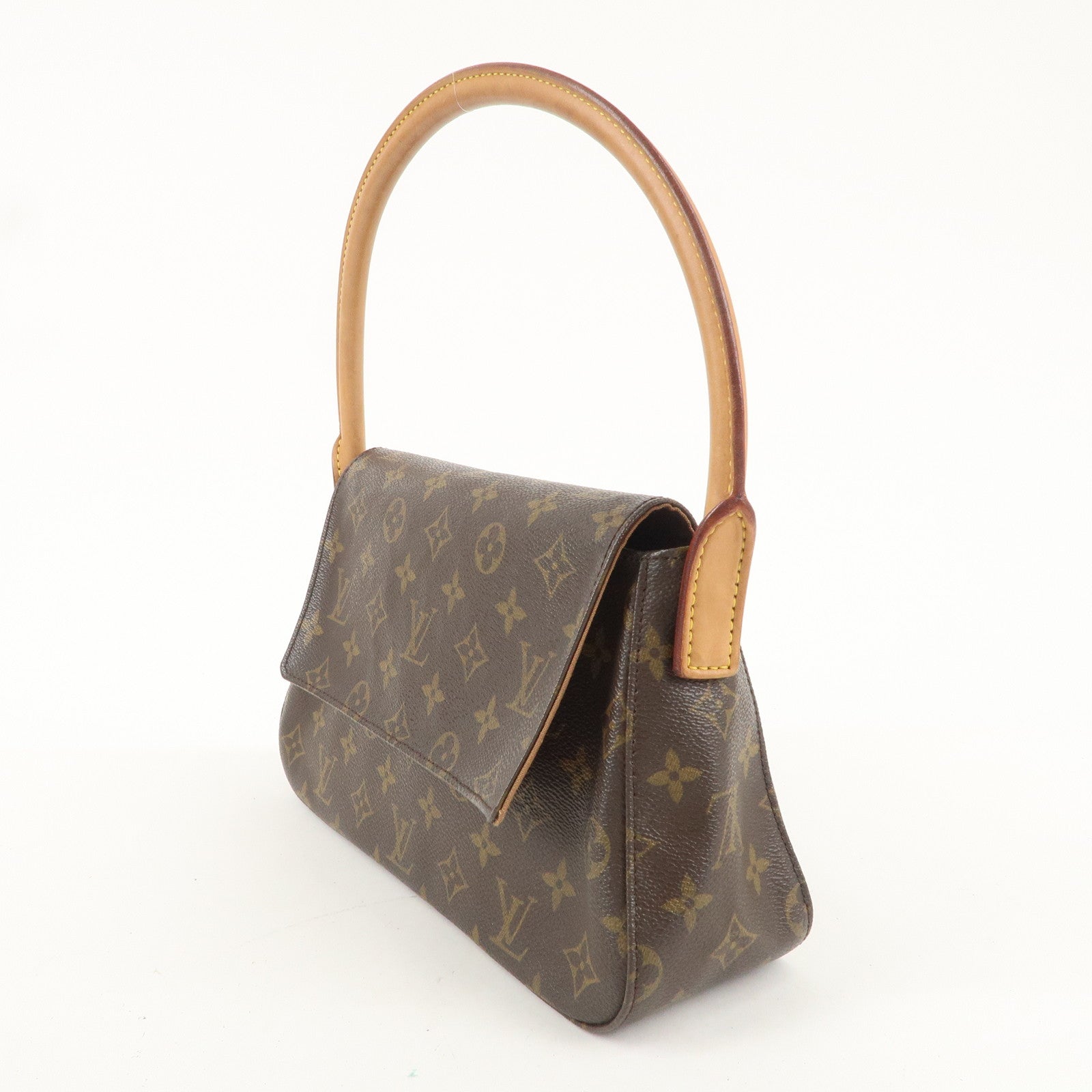 Louis Vuitton Monogram Mini Looping Shoulder Bag Hand Bag M51147