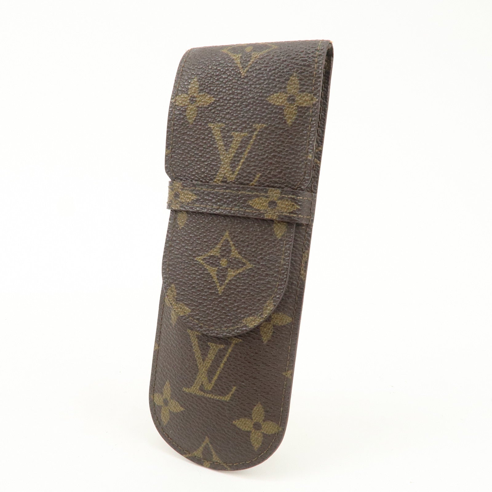 Louis Vuitton Monogram Taiga Set of 3 Glasses Case M62990 M30364