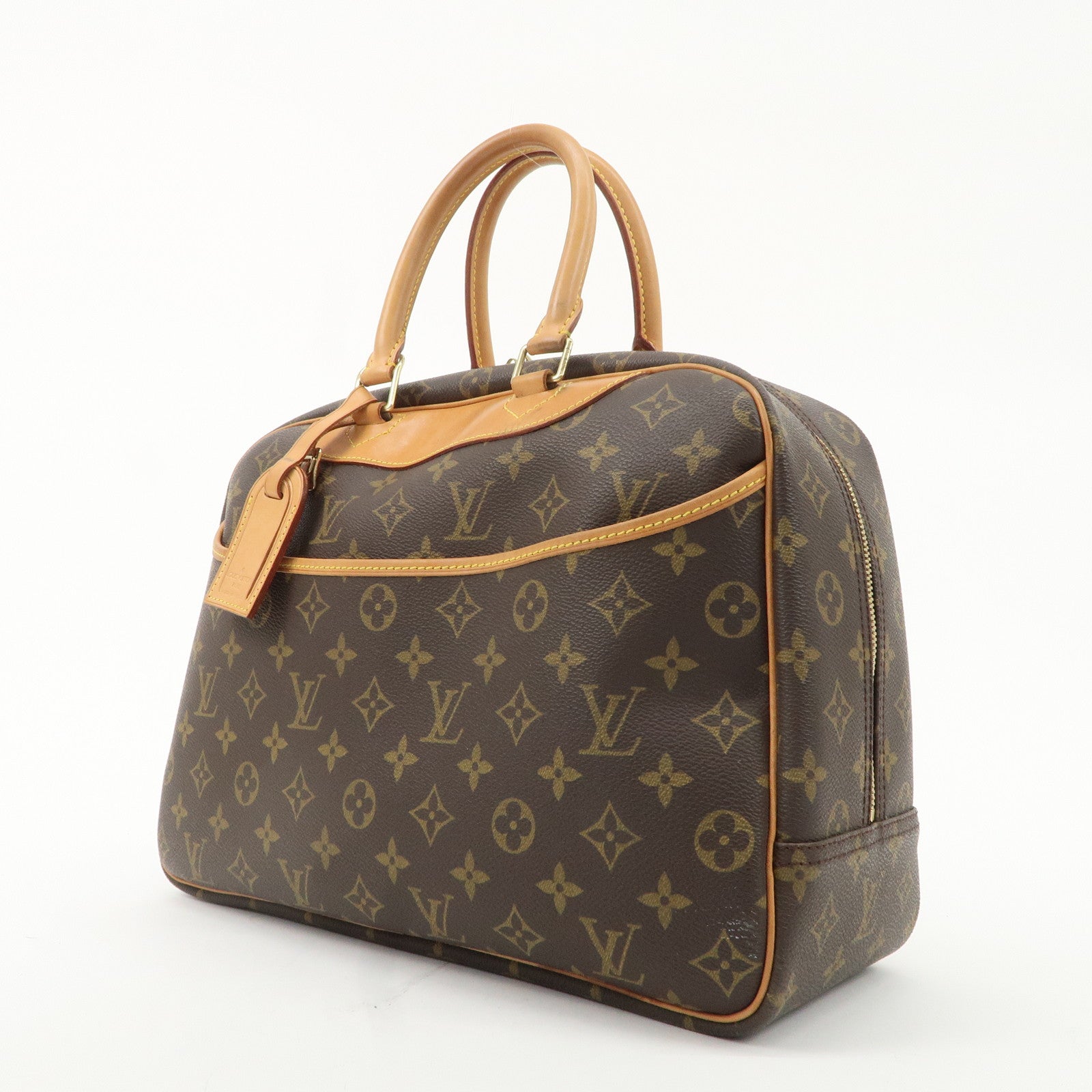 Louis Vuitton Monogram Deauville Hand Bag M47270 Used