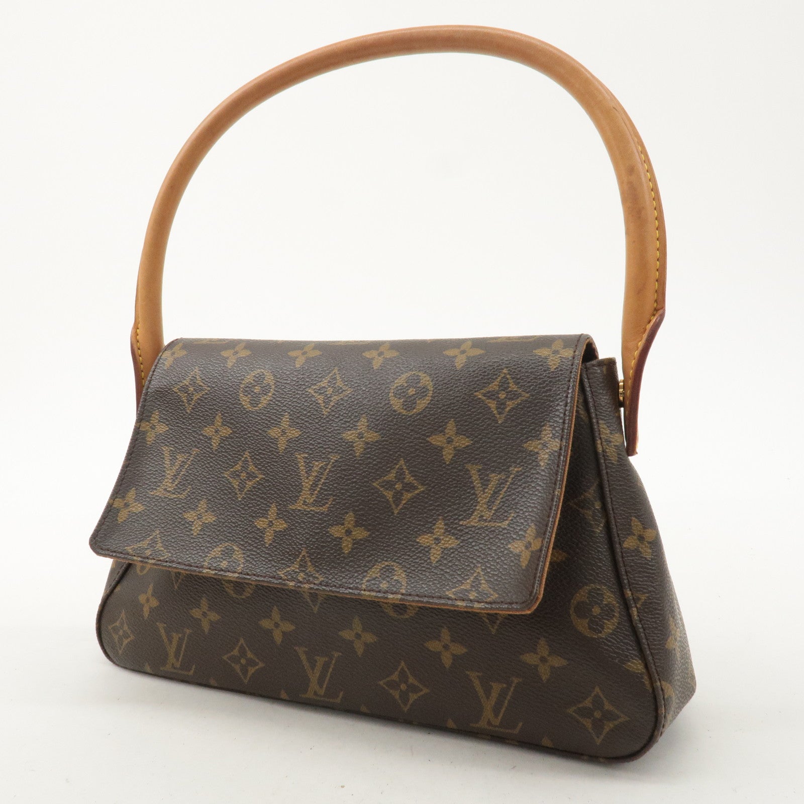 Louis Vuitton Monogram Mini Looping Shoulder Bag Hand Bag M51147