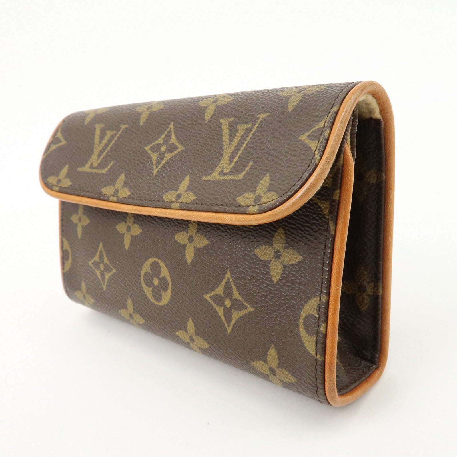 Louis Vuitton Monogram Pochette Florentine WaistBag Belt XS M51855 Used