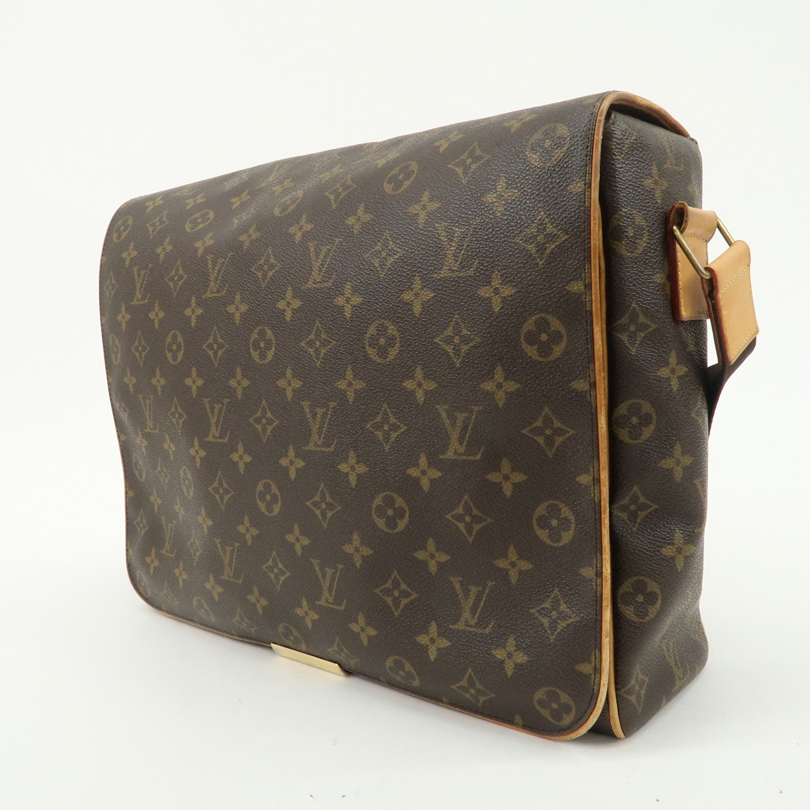 Louis Vuitton Monogram Abbesses Messenger Bag Hand Bag M45257 Used