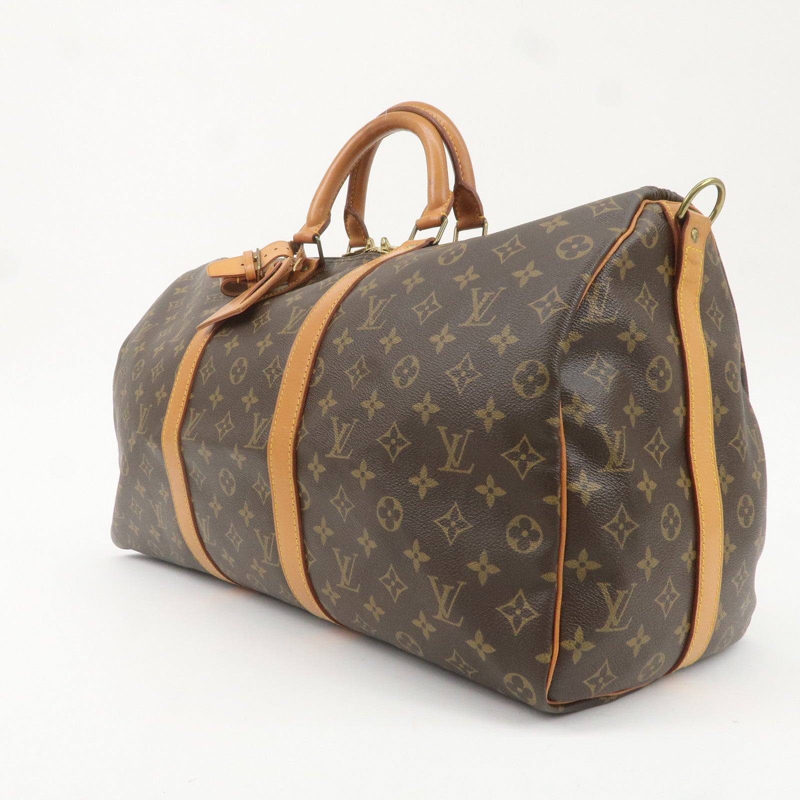 Louis Vuitton Monogram Keep All 50 Boston Bag M41416