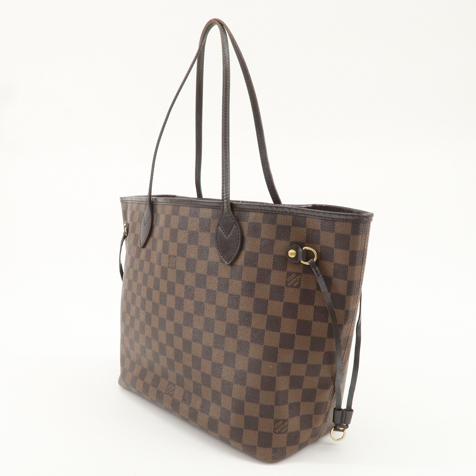 Louis Vuitton Damier Neverfull MM Tote Bag Cerise N41358