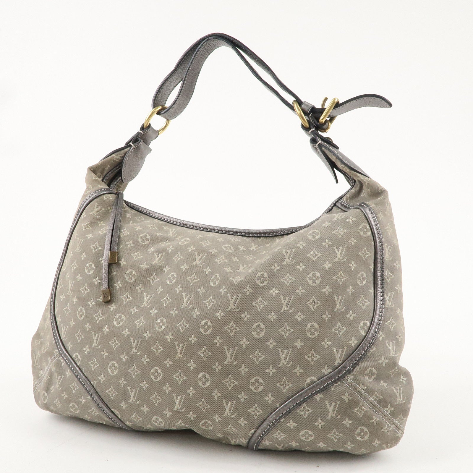 Louis Vuitton Monogram MiniLin Manon MM ShoulderBag Platine M95618