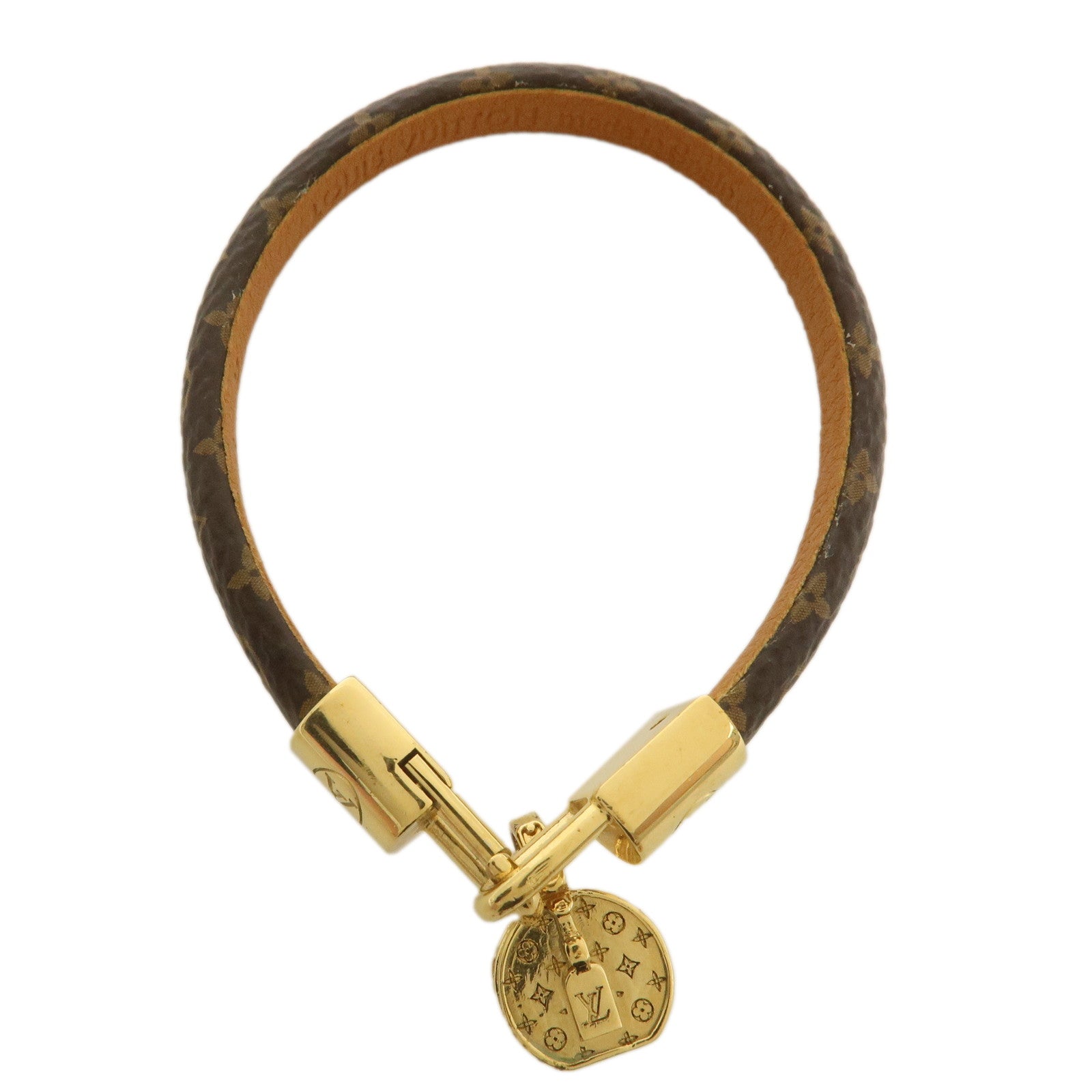 Louis Vuitton Monogram Tribute Bracelet Brown M6442F