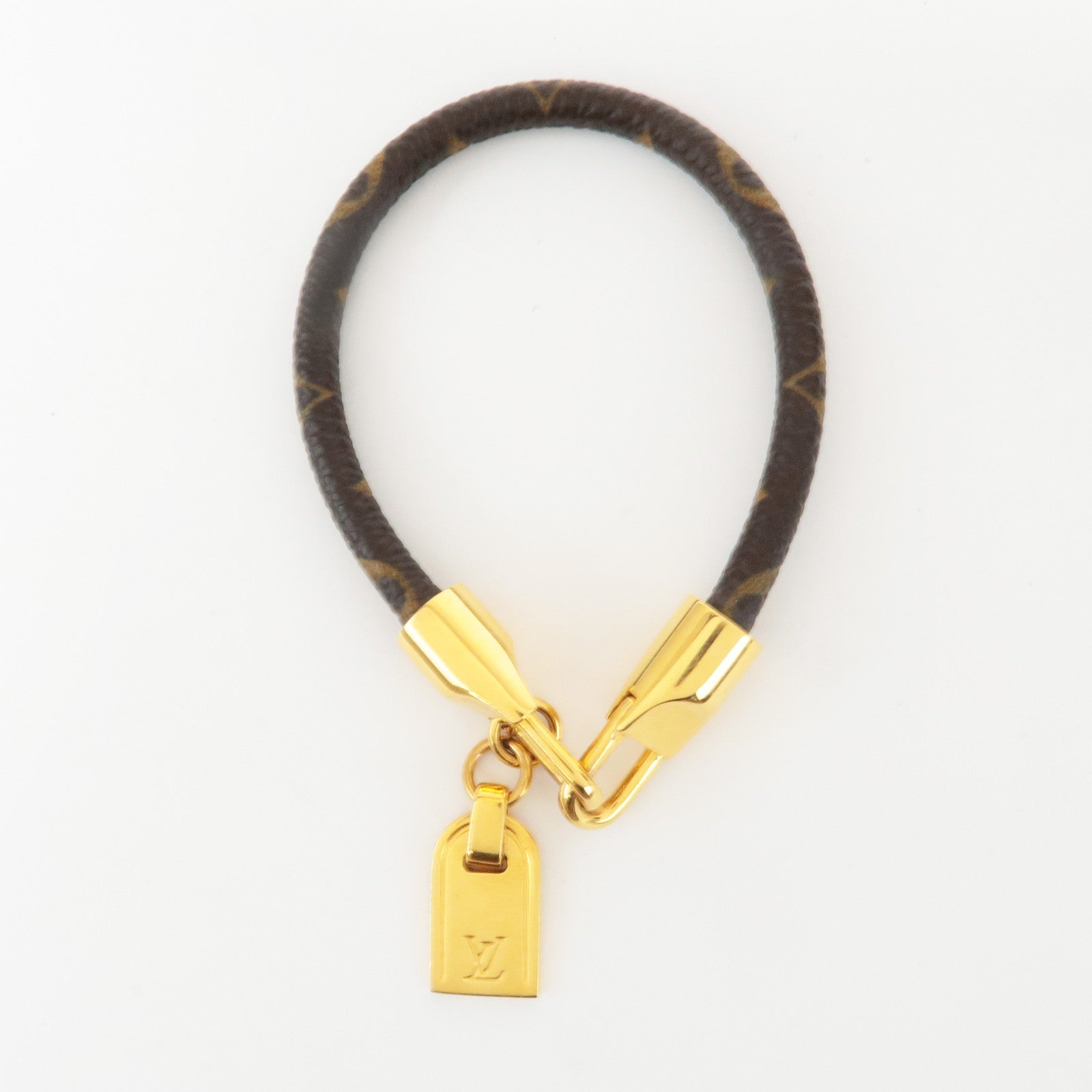 Louis Vuitton Monogram Bracelet Lock It Monogram M6605F Used