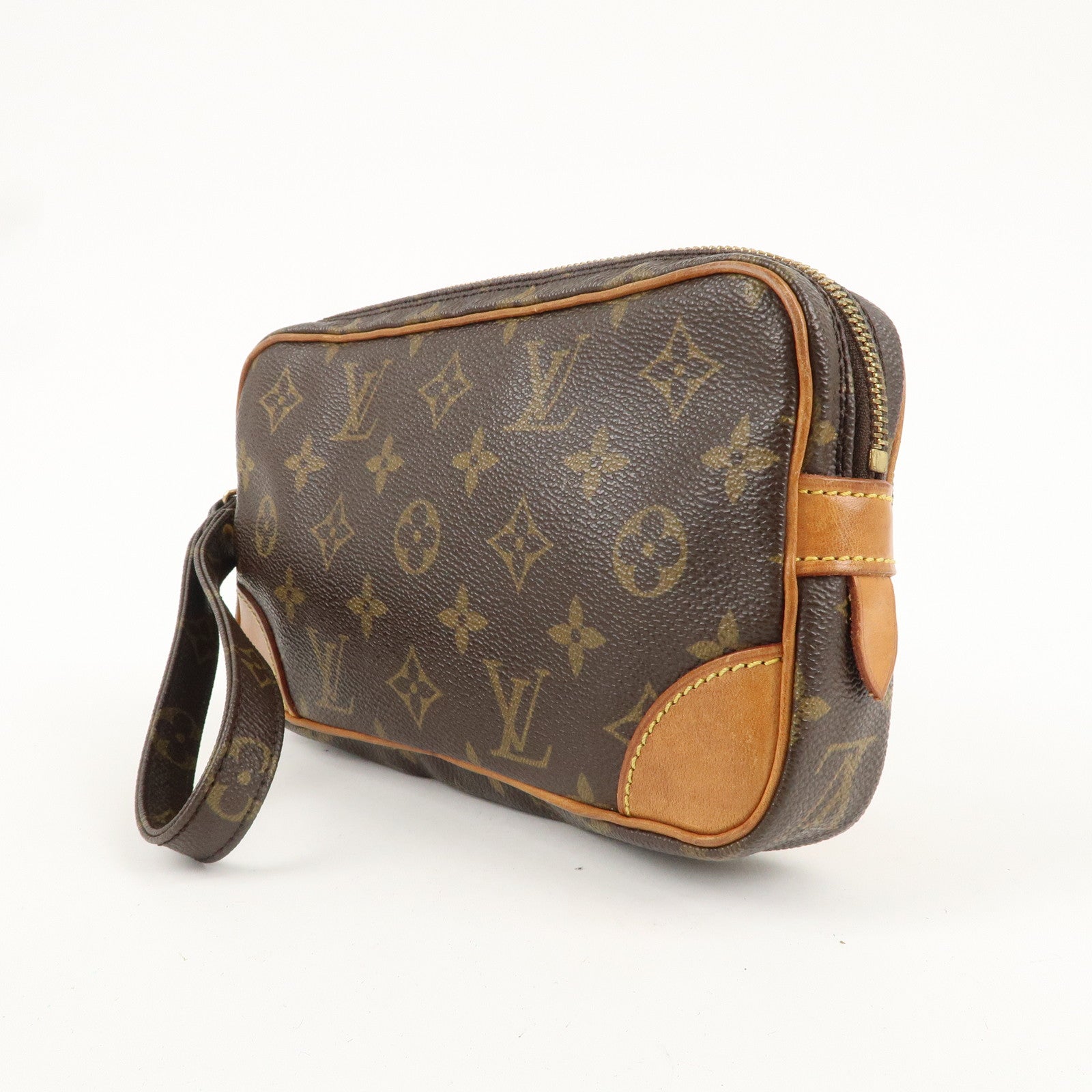 Louis Vuitton Monogram Marly Dragonne PM Clutch Bag M51827