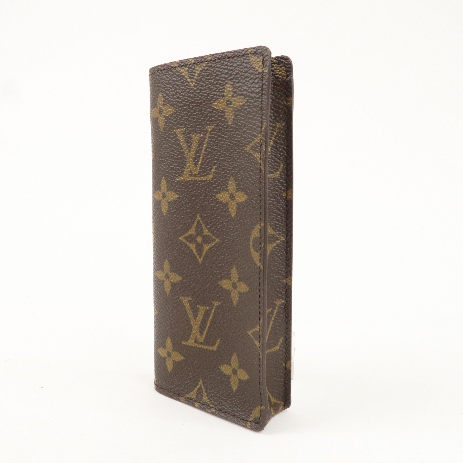 Louis Vuitton Monogram Set of 2 Glasses Case M62970 M62962